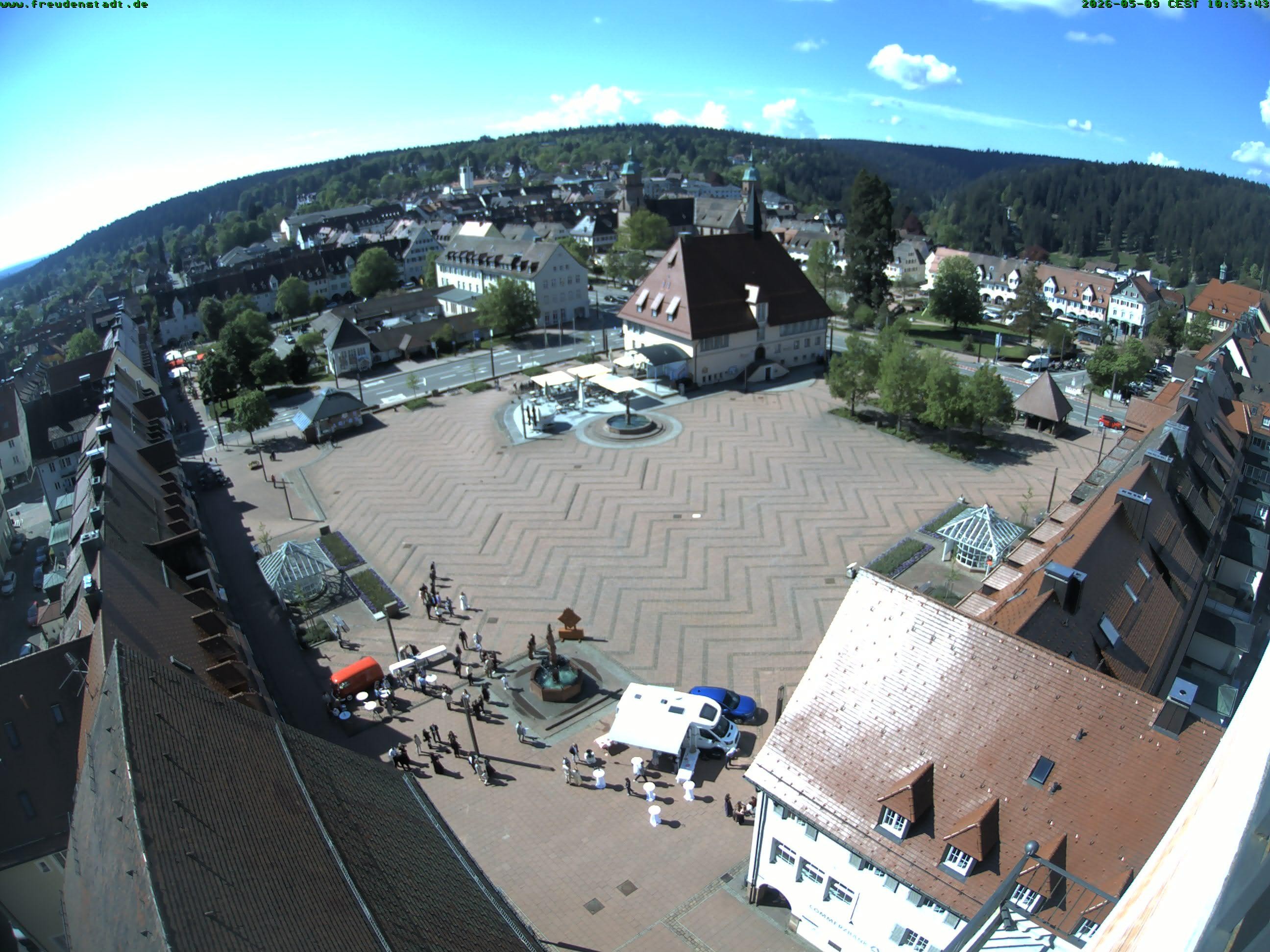 Archiv Foto Freudenstadt - Webcam Marktplatz