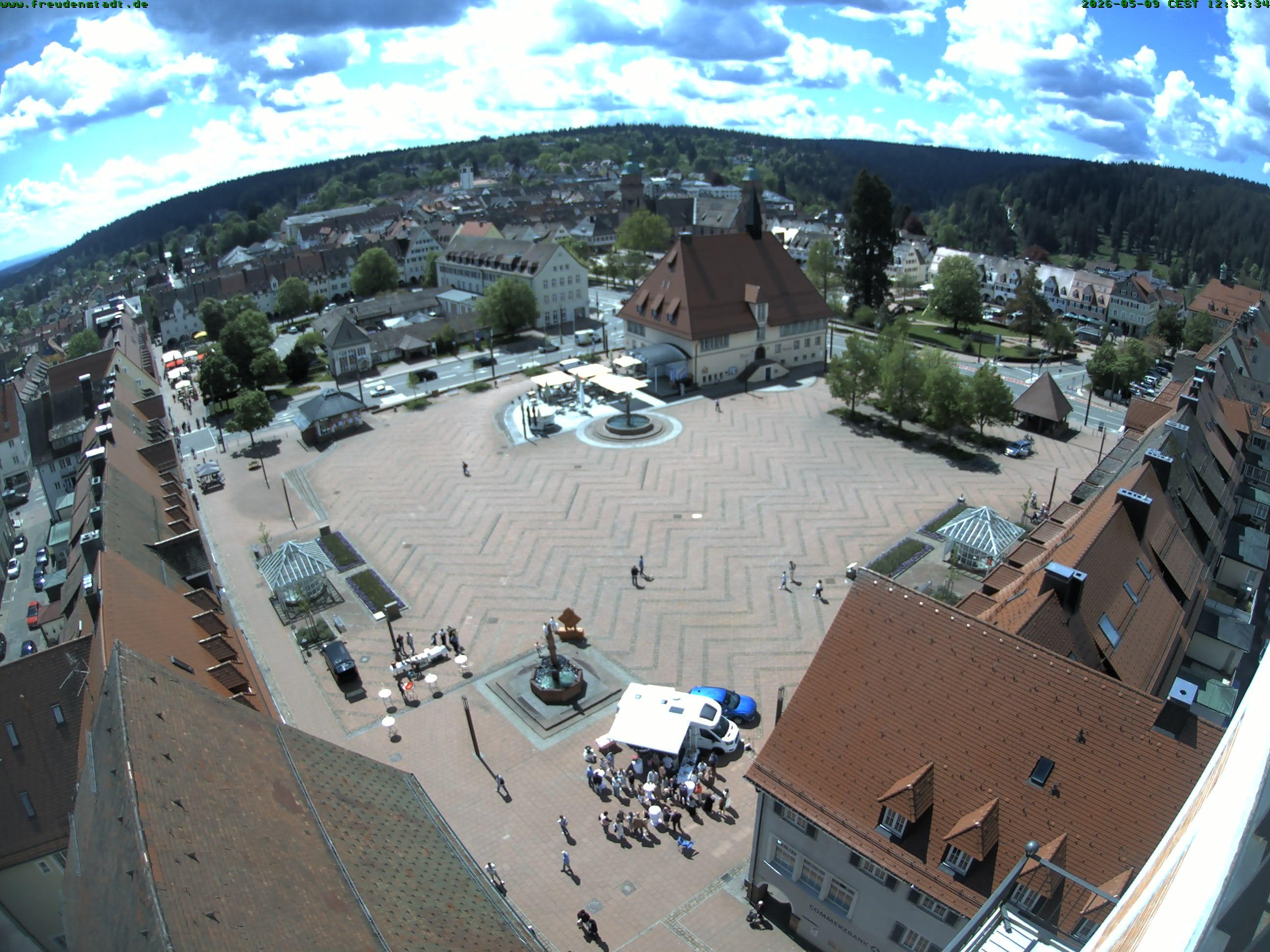 Archiv Foto Freudenstadt - Webcam Marktplatz