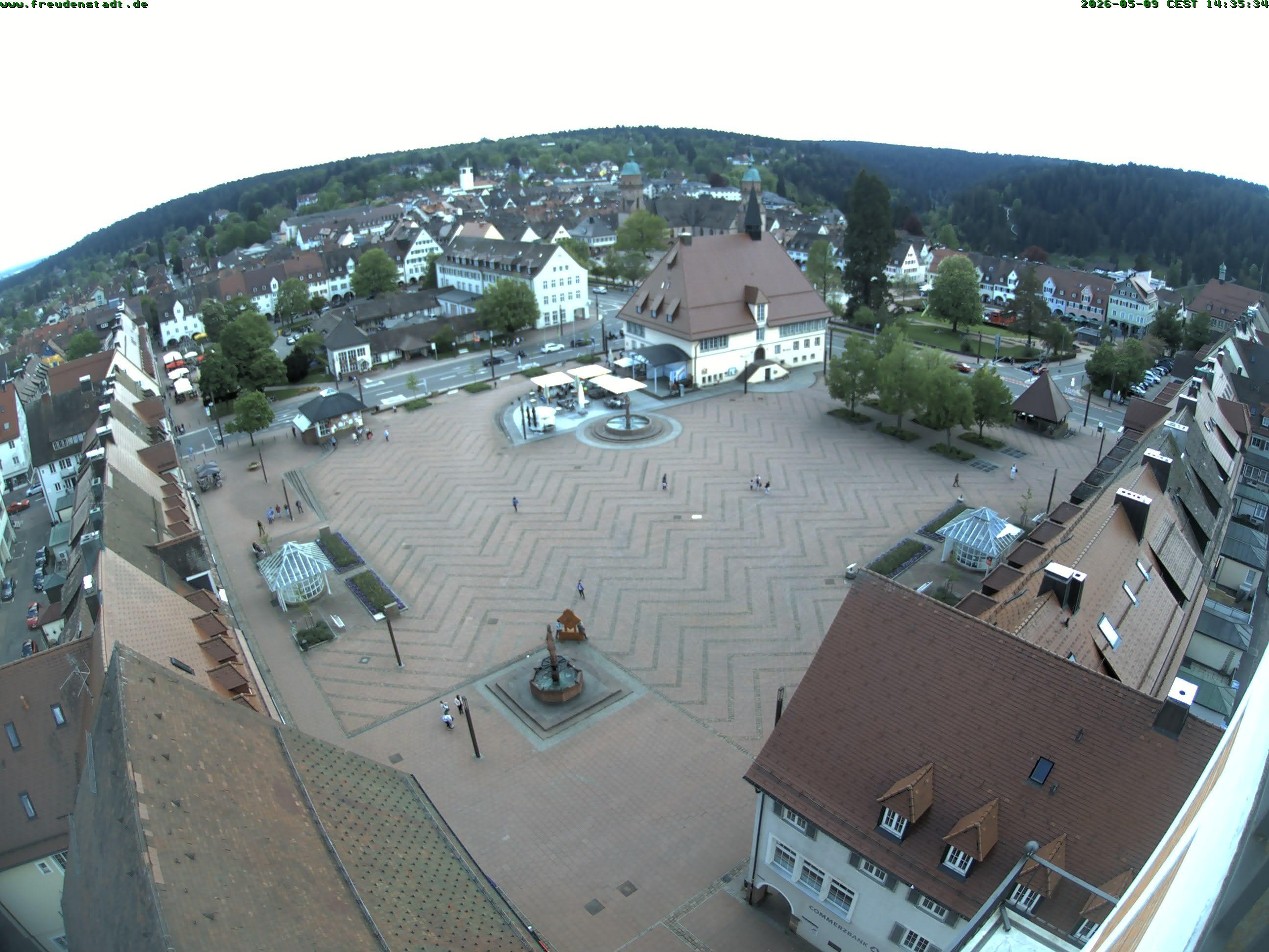 Archiv Foto Freudenstadt - Webcam Marktplatz