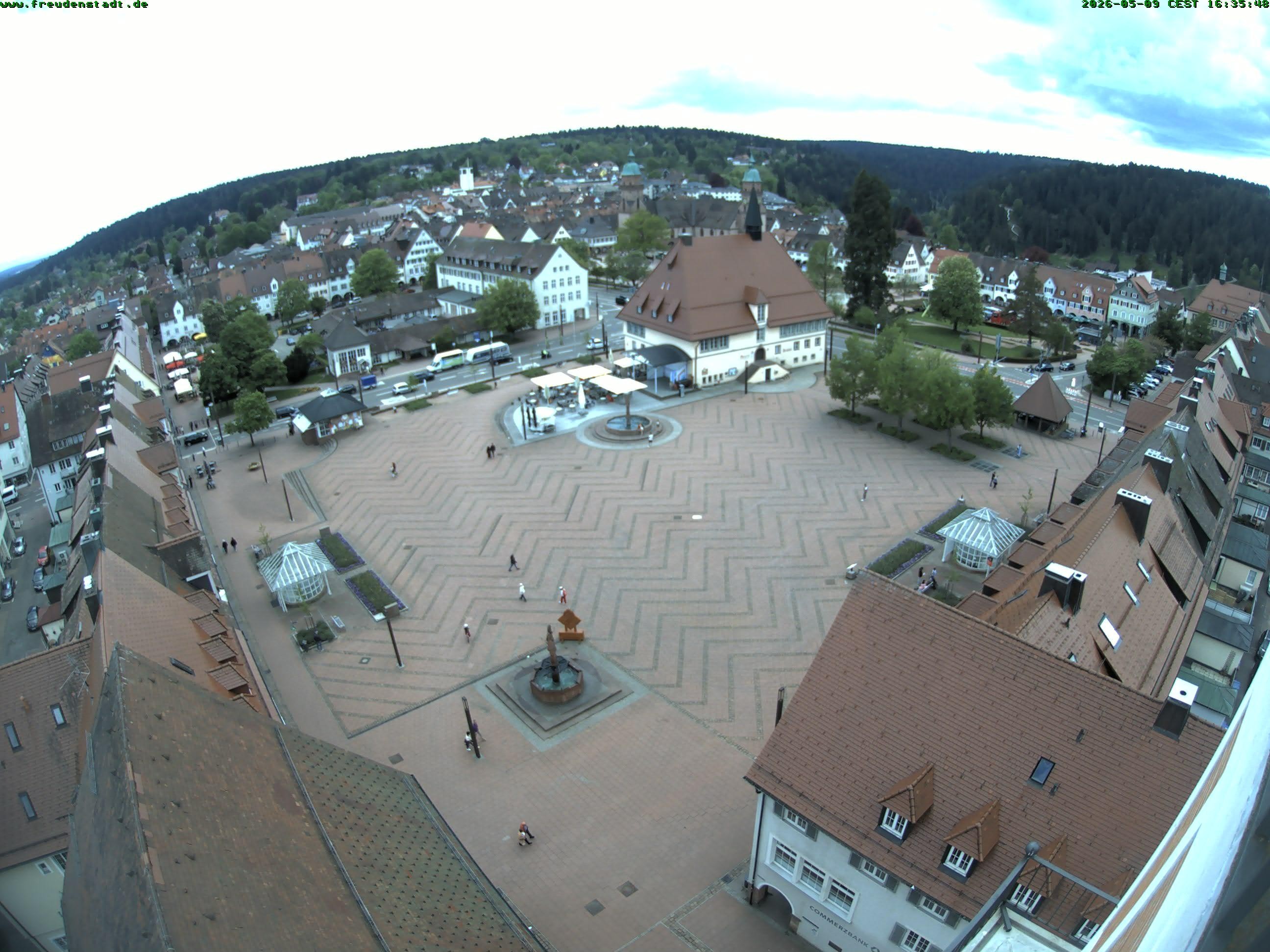 Archiv Foto Freudenstadt - Webcam Marktplatz