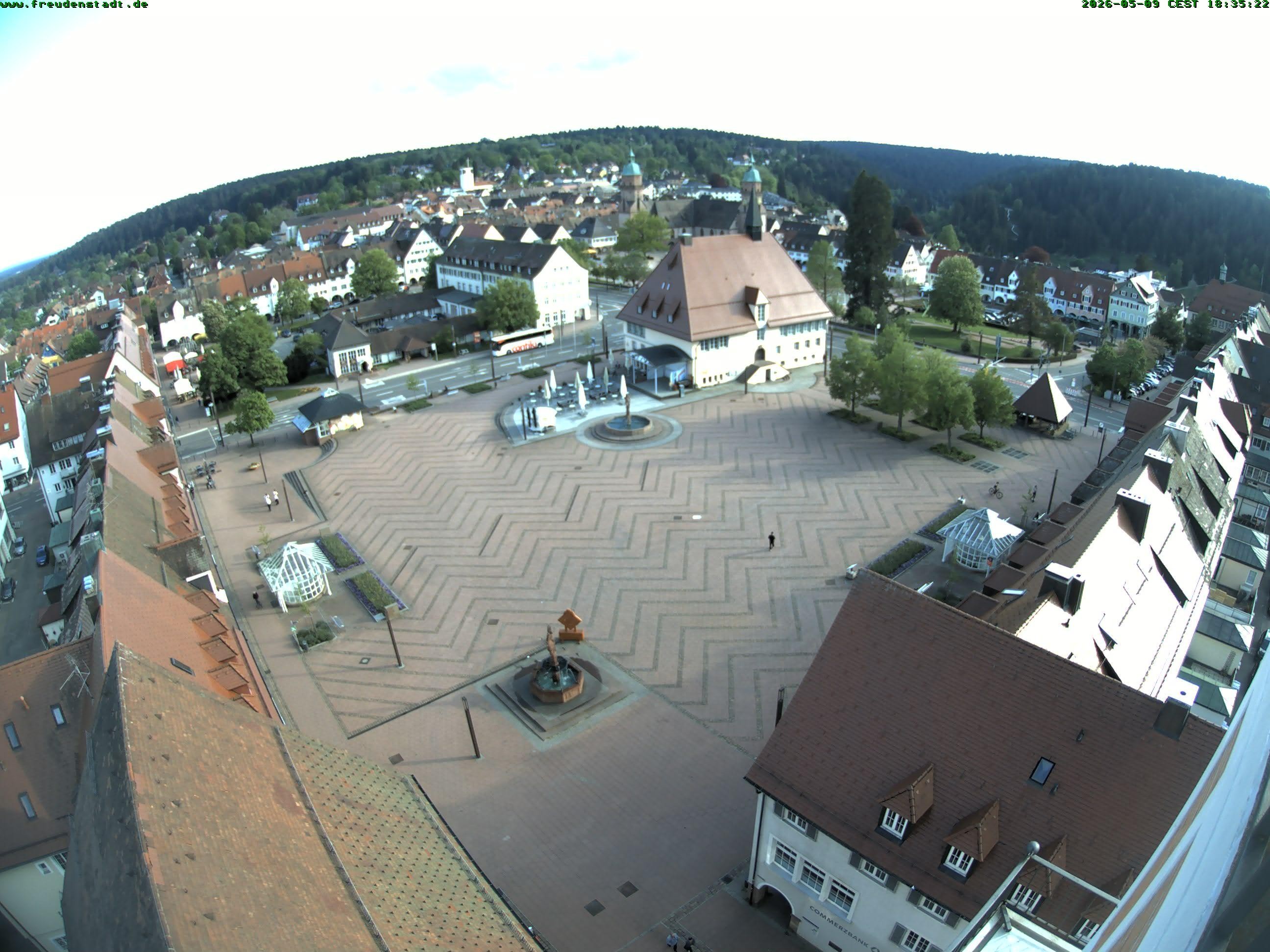 Archiv Foto Freudenstadt - Webcam Marktplatz