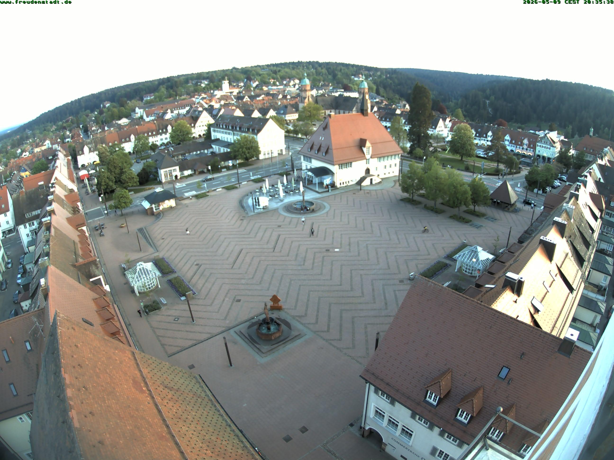 Archiv Foto Freudenstadt - Webcam Marktplatz