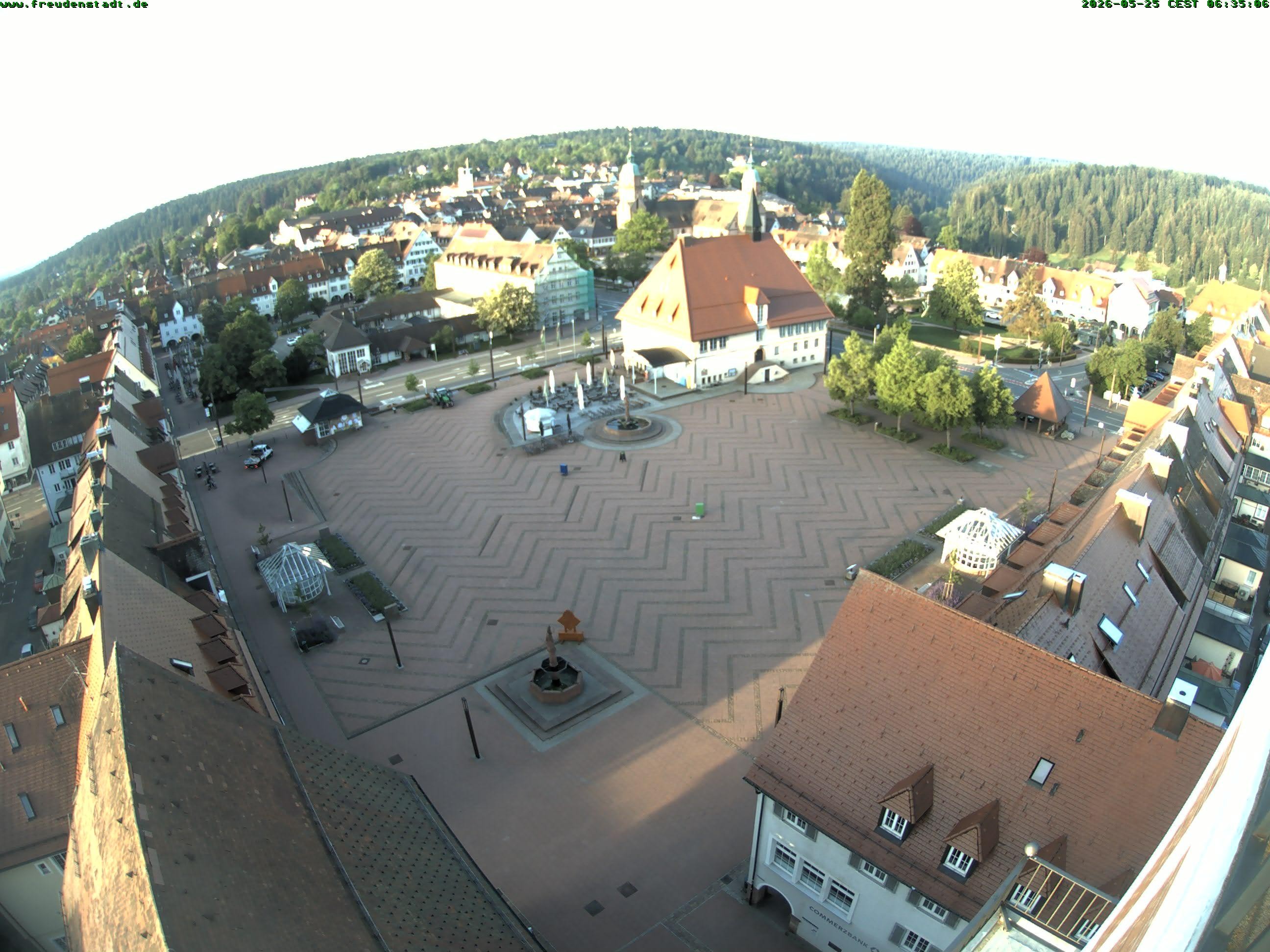 Archiv Foto Freudenstadt - Webcam Marktplatz