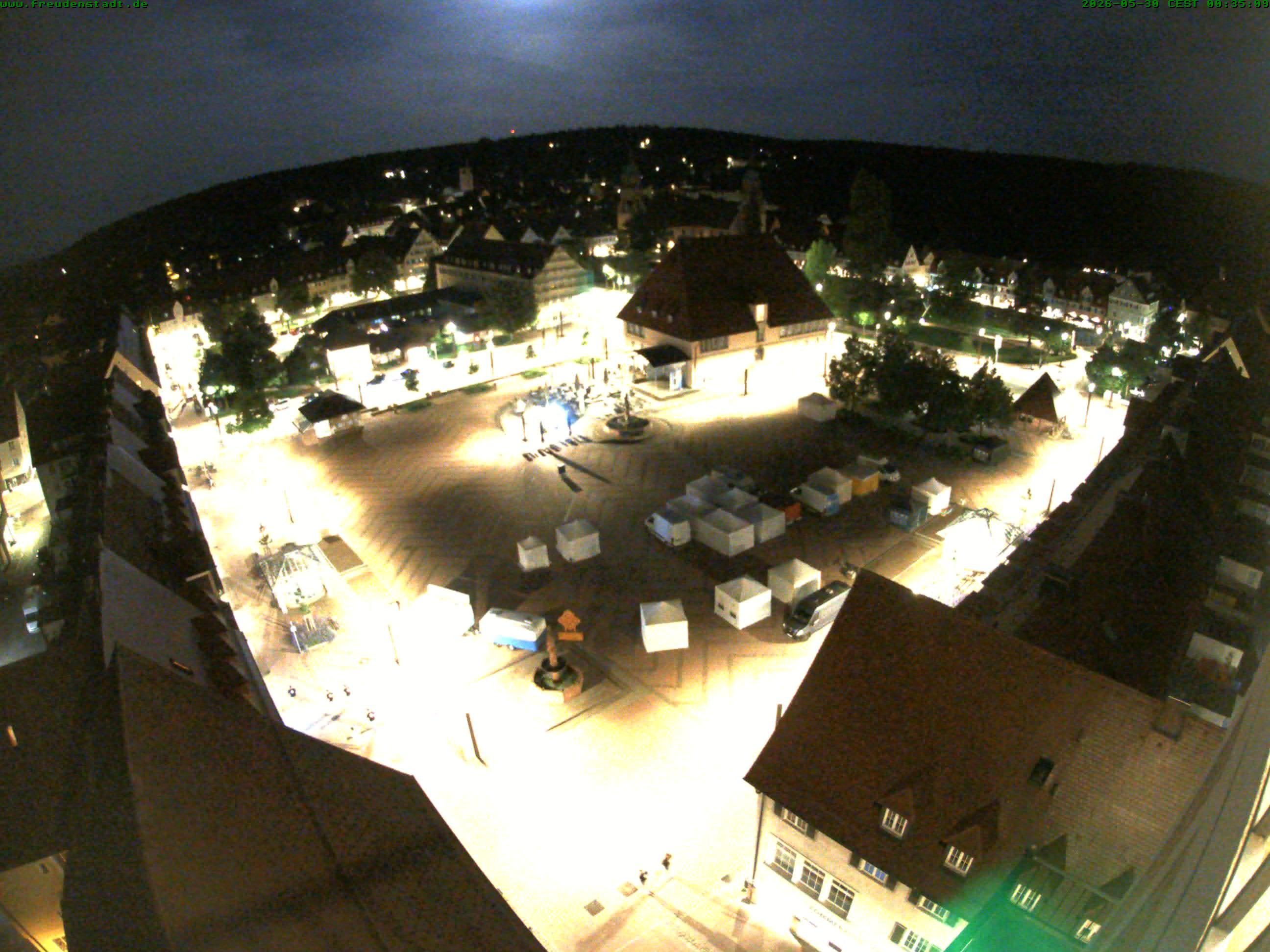 Archived image Webcam Freudenstadt city - View Market place