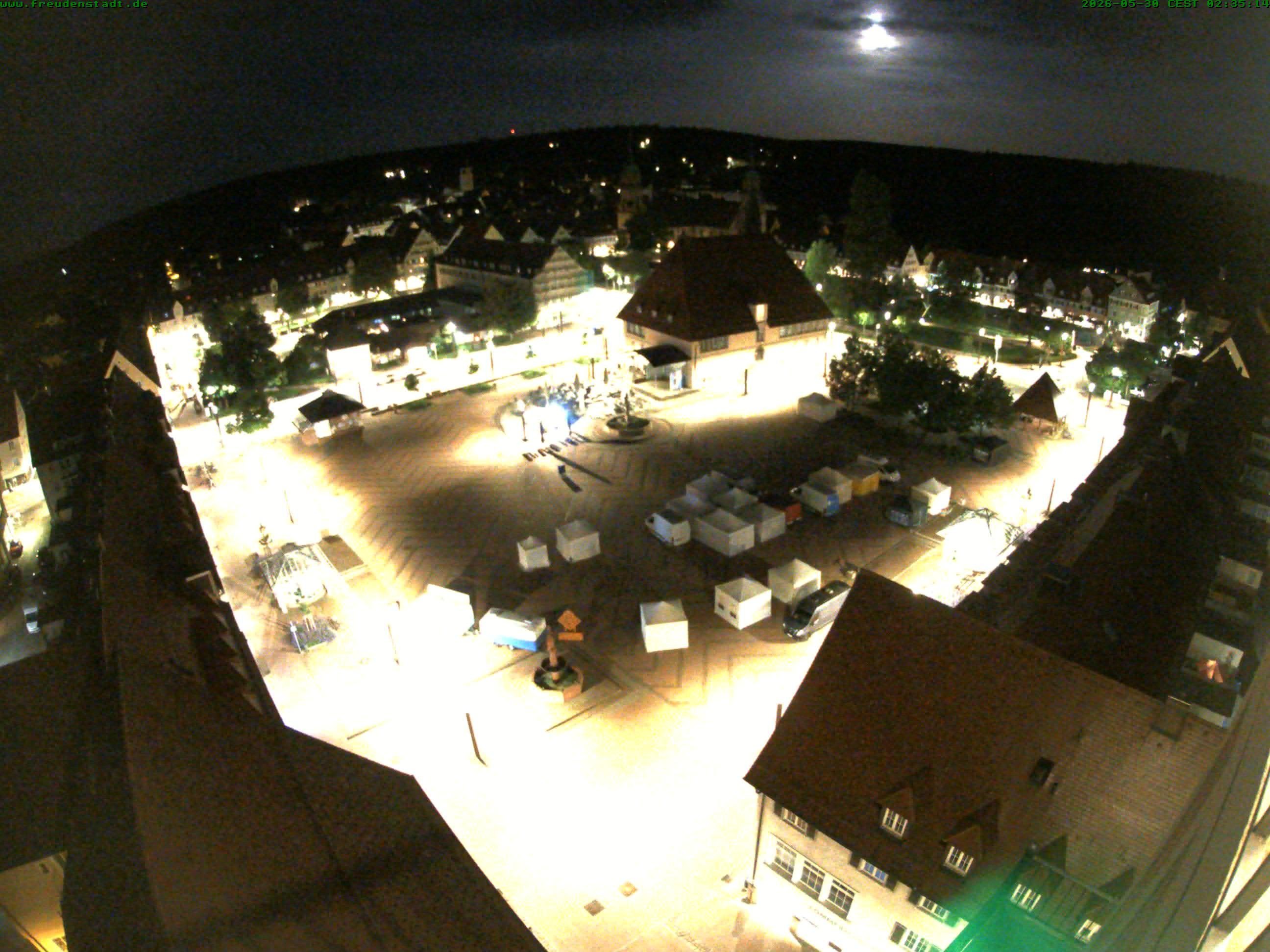 Archived image Webcam Freudenstadt city - View Market place