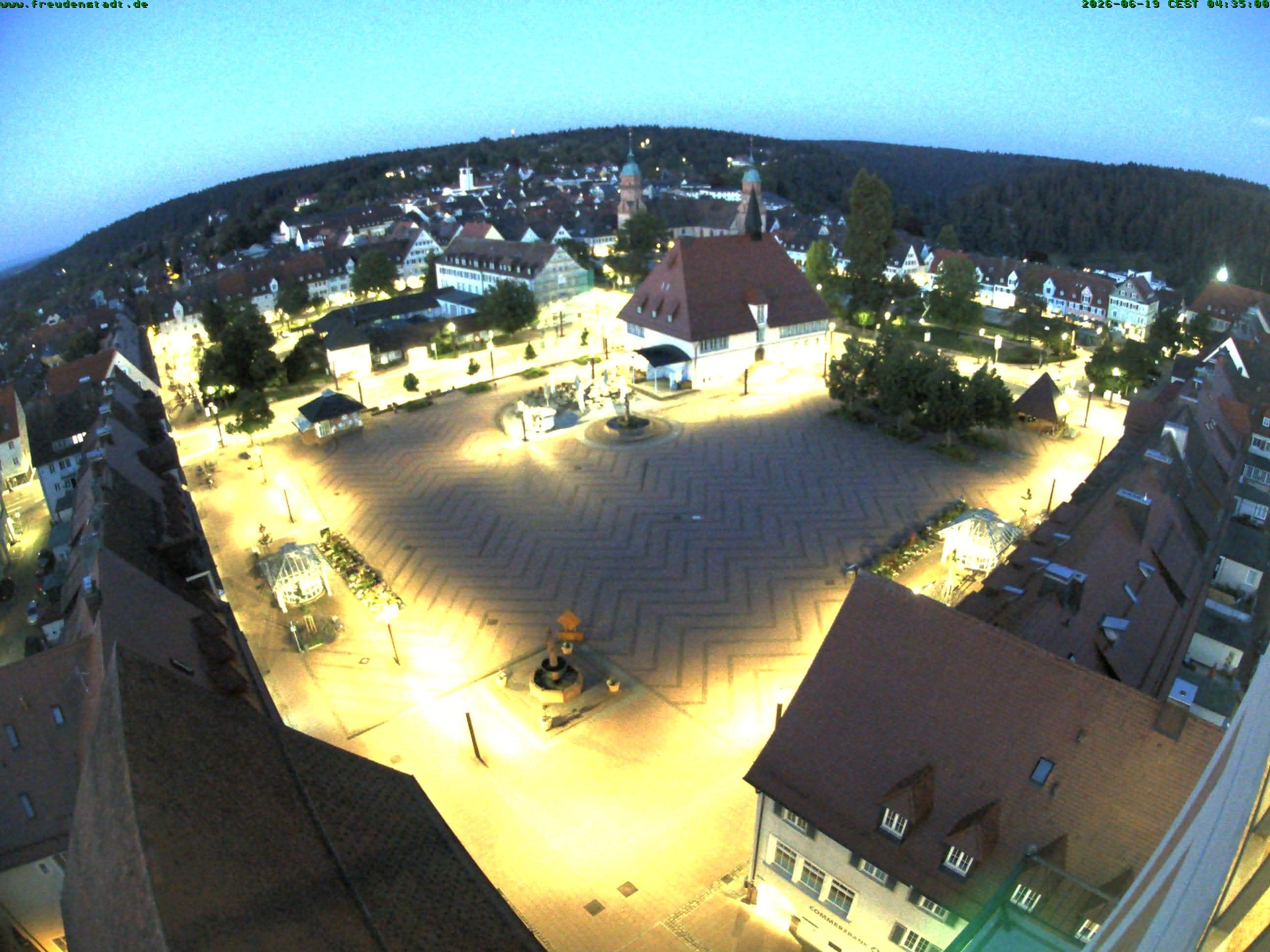 Archiv Foto Freudenstadt - Webcam Marktplatz