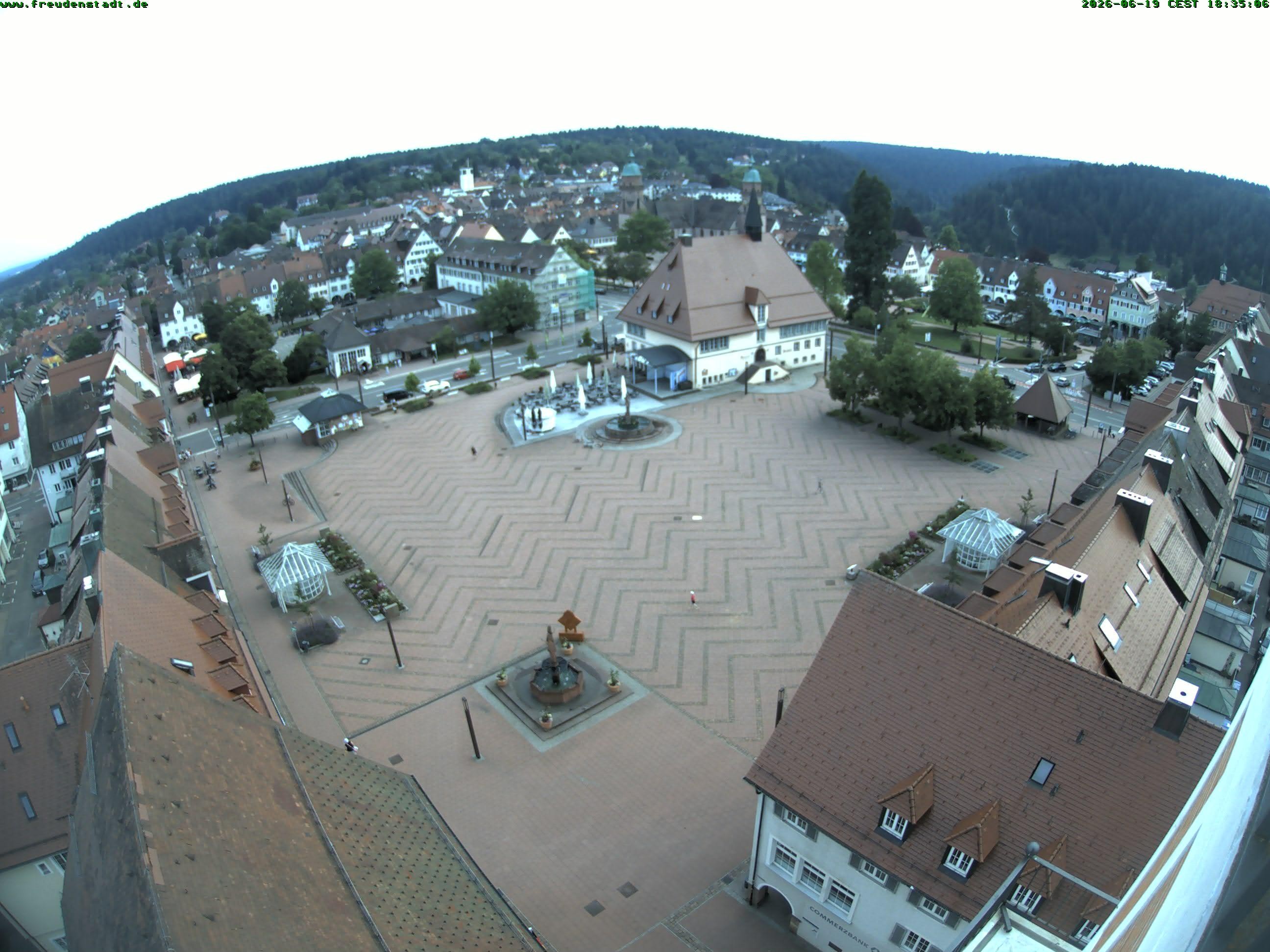 Archiv Foto Freudenstadt - Webcam Marktplatz