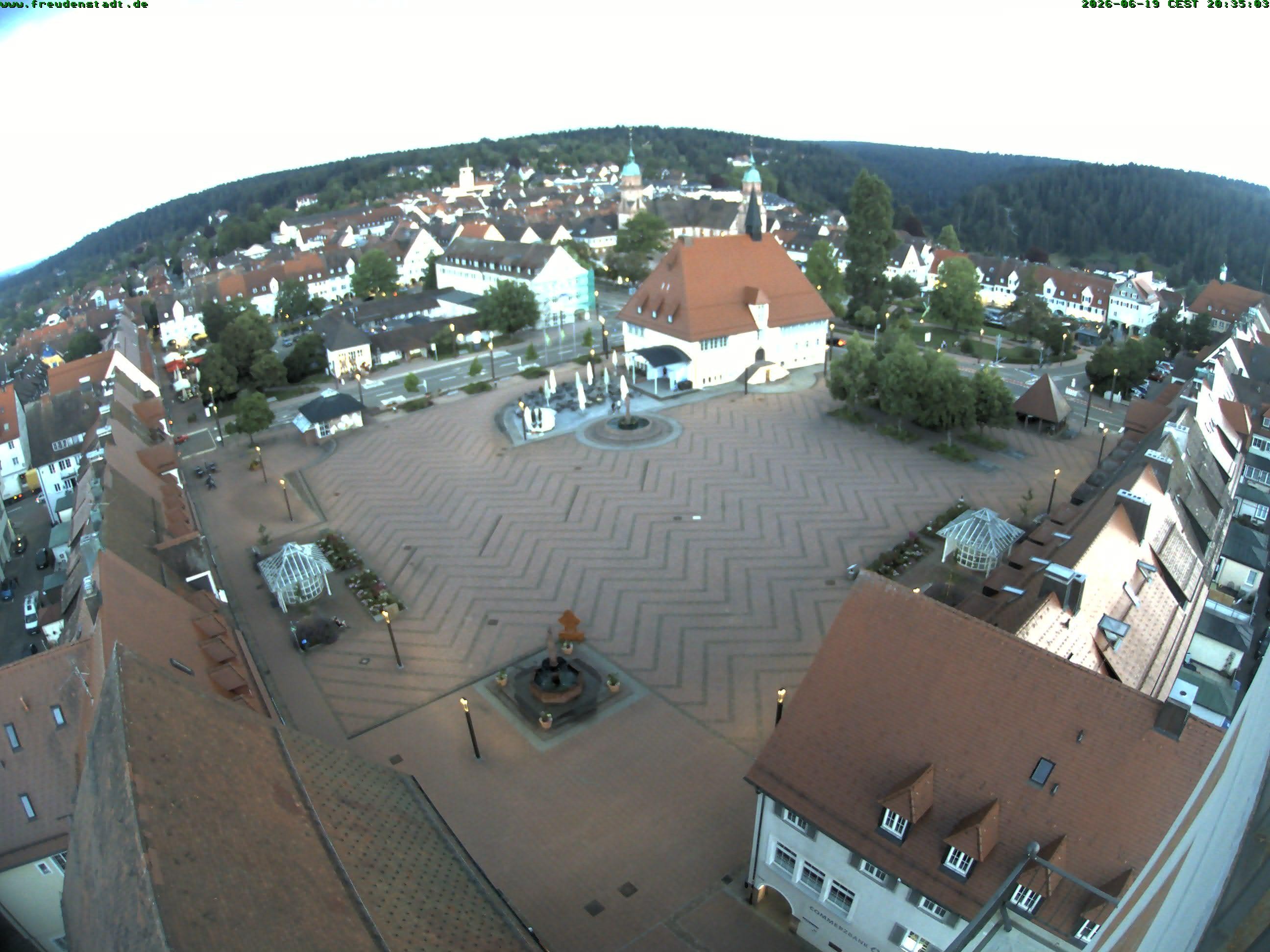 Archiv Foto Freudenstadt - Webcam Marktplatz