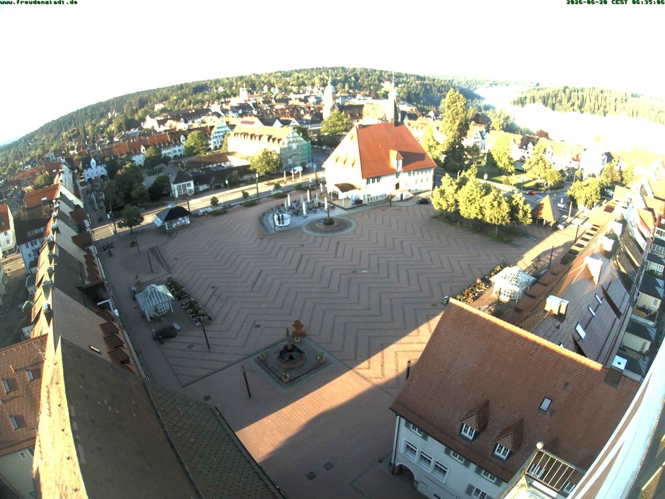 Archiv Foto Freudenstadt - Webcam Marktplatz