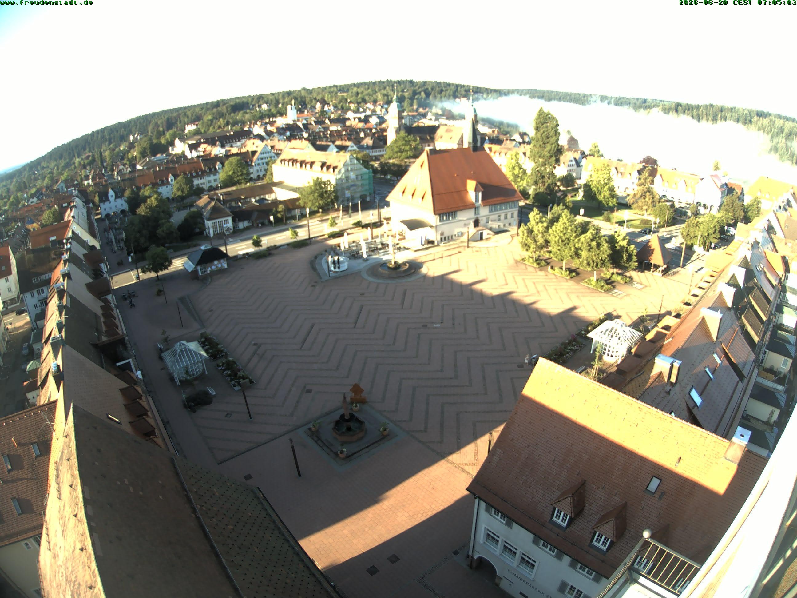 Archiv Foto Freudenstadt - Webcam Marktplatz