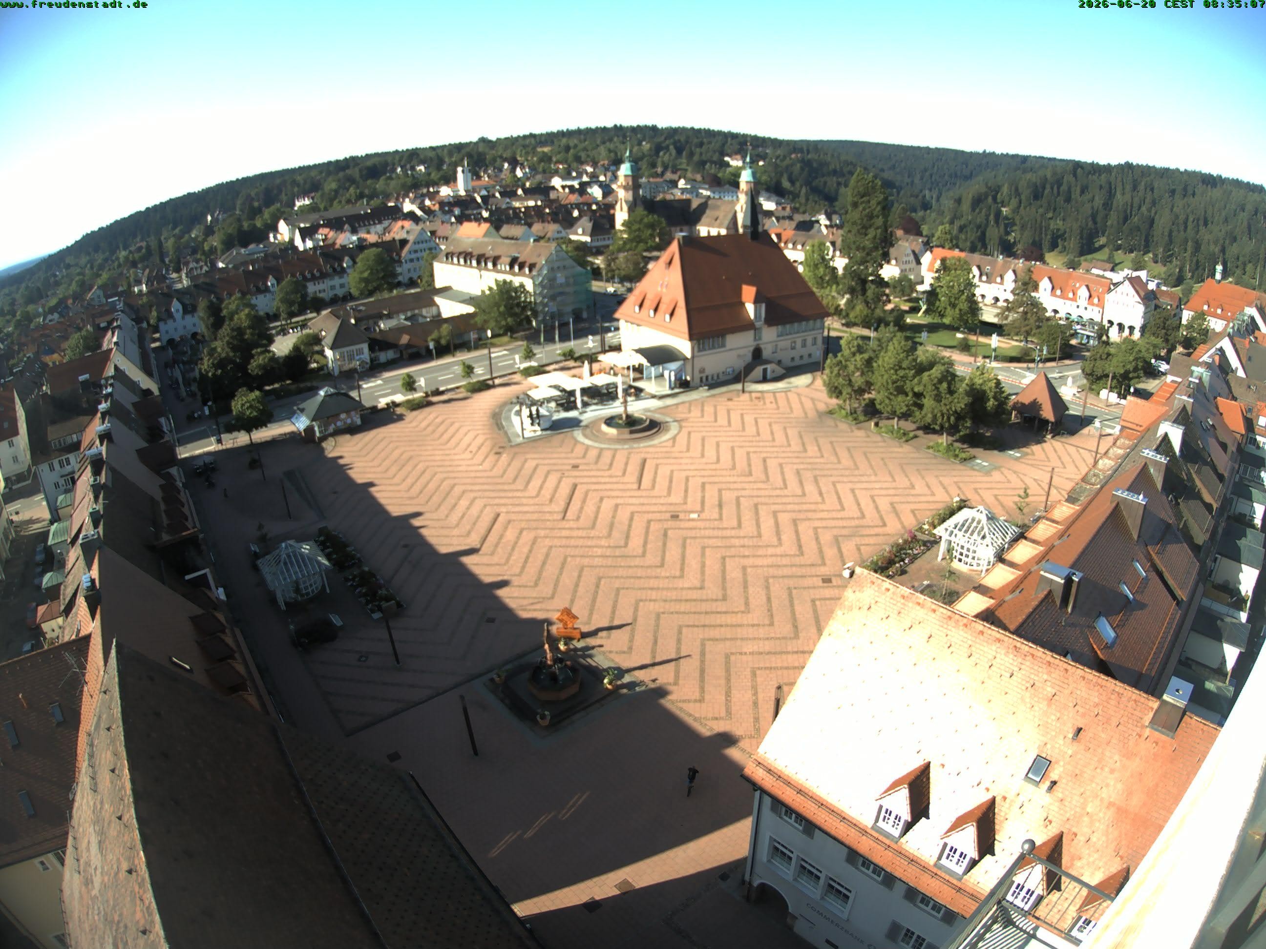 Archiv Foto Freudenstadt - Webcam Marktplatz