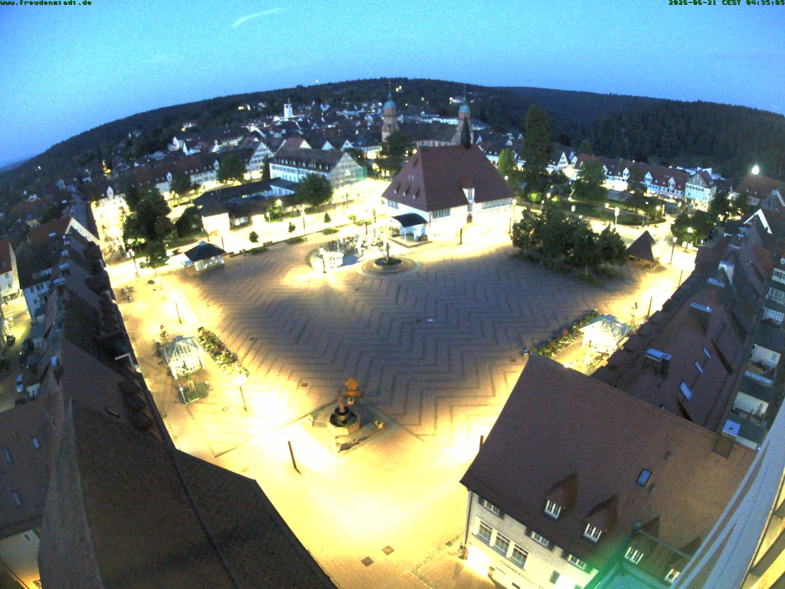 Archiv Foto Freudenstadt - Webcam Marktplatz