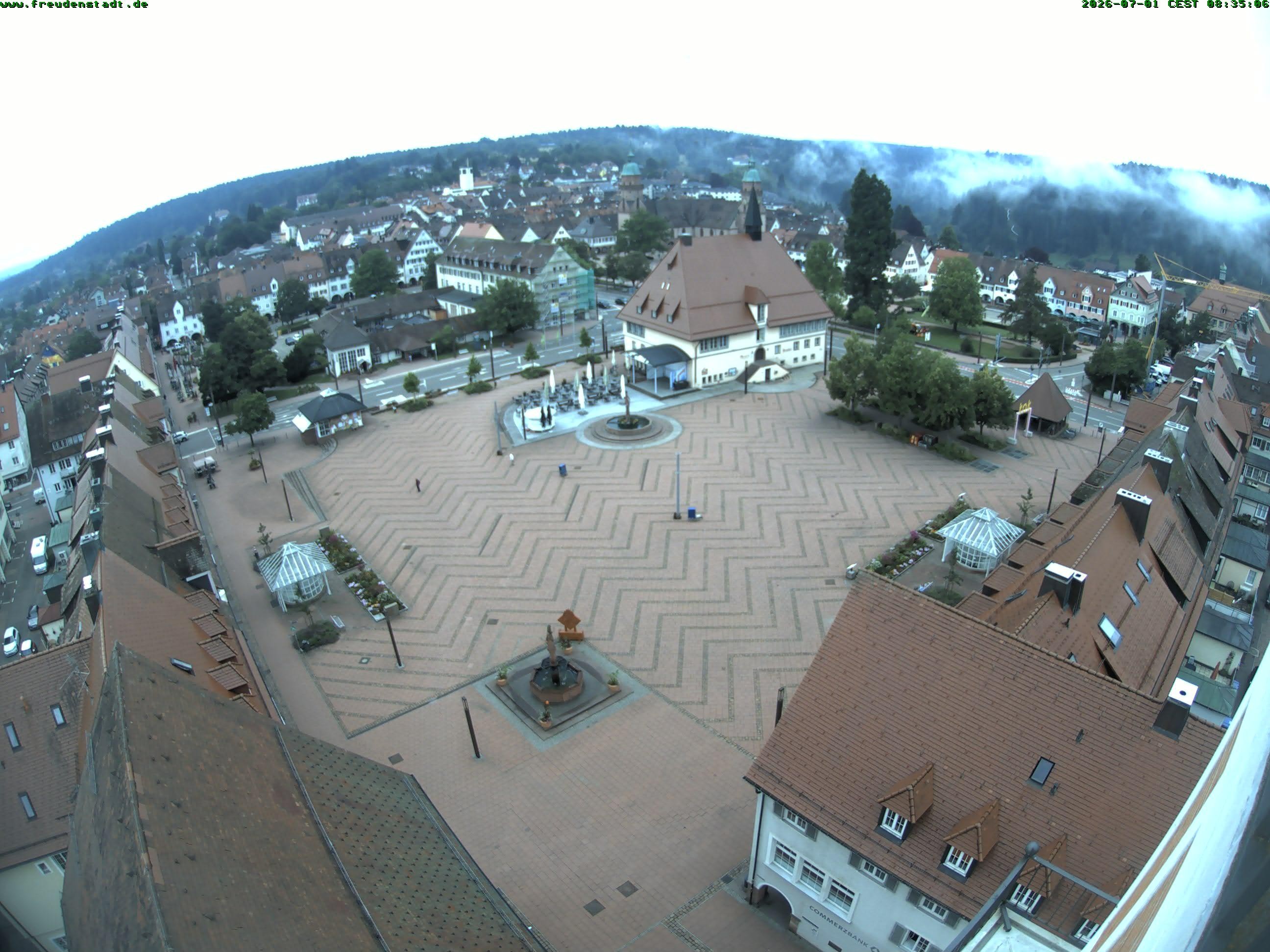 Archiv Foto Freudenstadt - Webcam Marktplatz