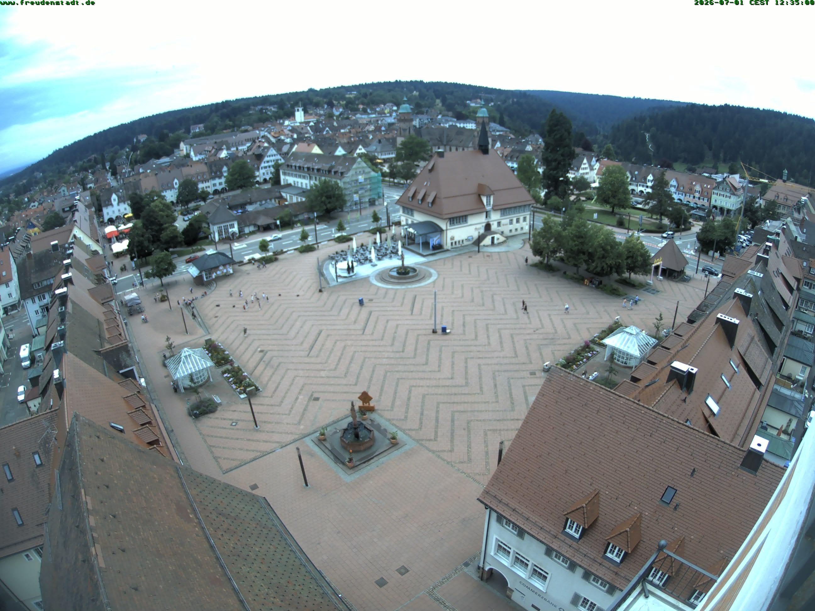 Archiv Foto Freudenstadt - Webcam Marktplatz