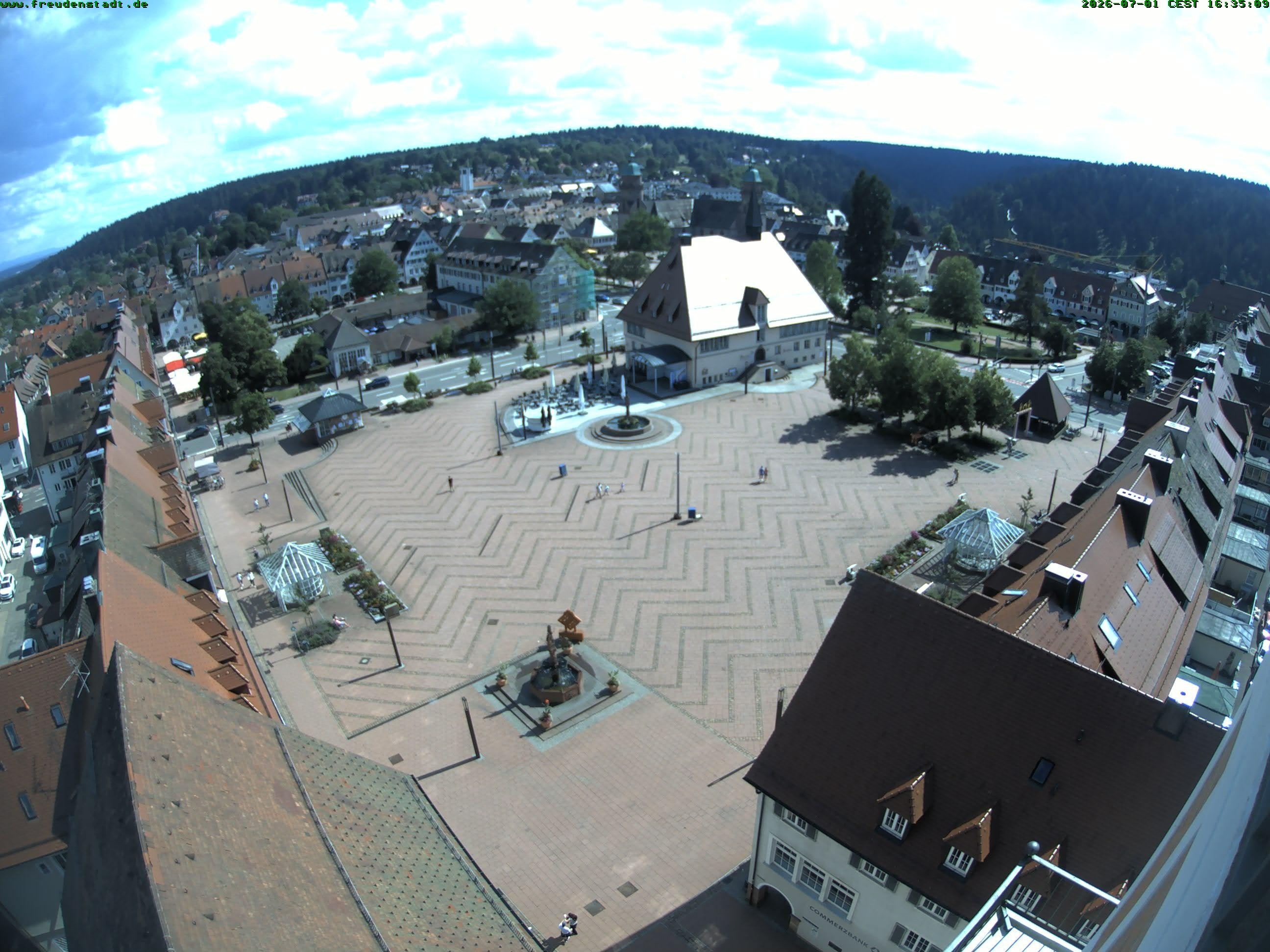 Archiv Foto Freudenstadt - Webcam Marktplatz