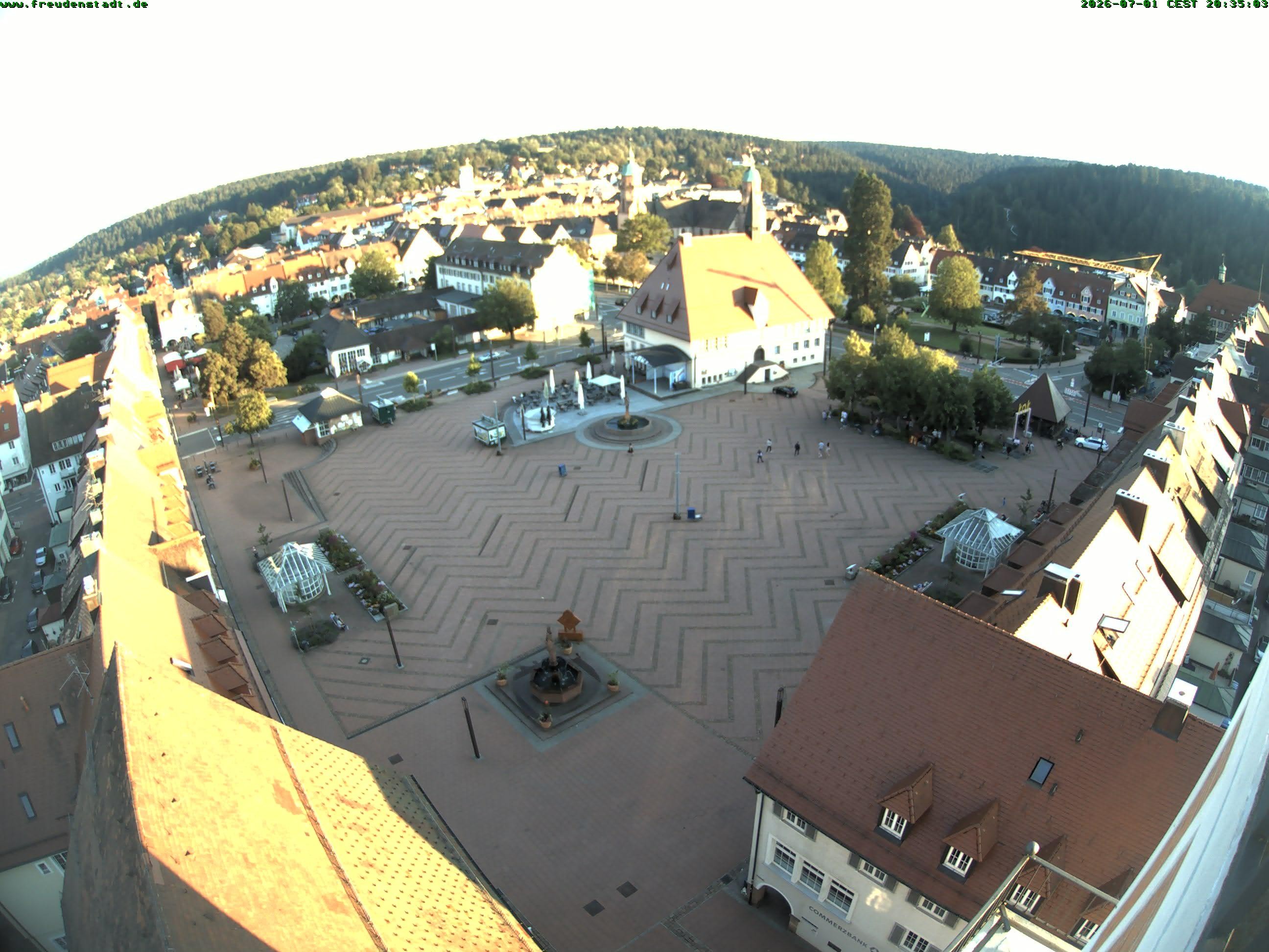 Archiv Foto Freudenstadt - Webcam Marktplatz