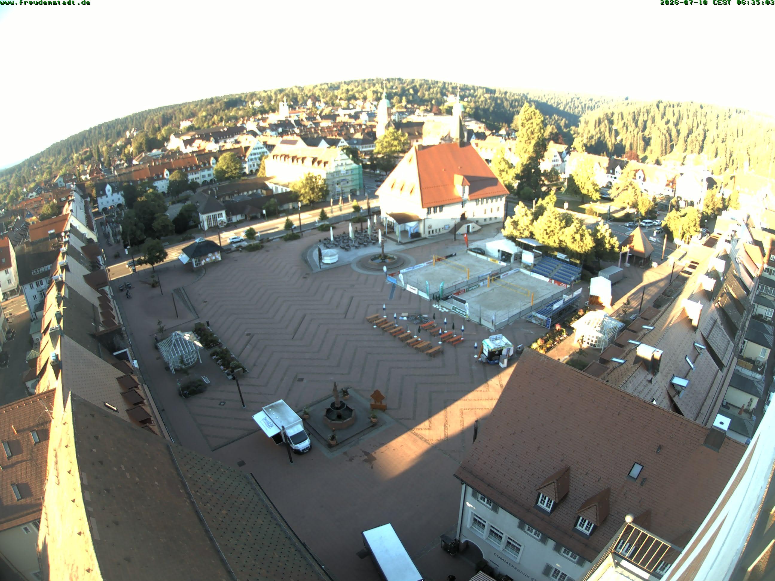 Archiv Foto Freudenstadt - Webcam Marktplatz