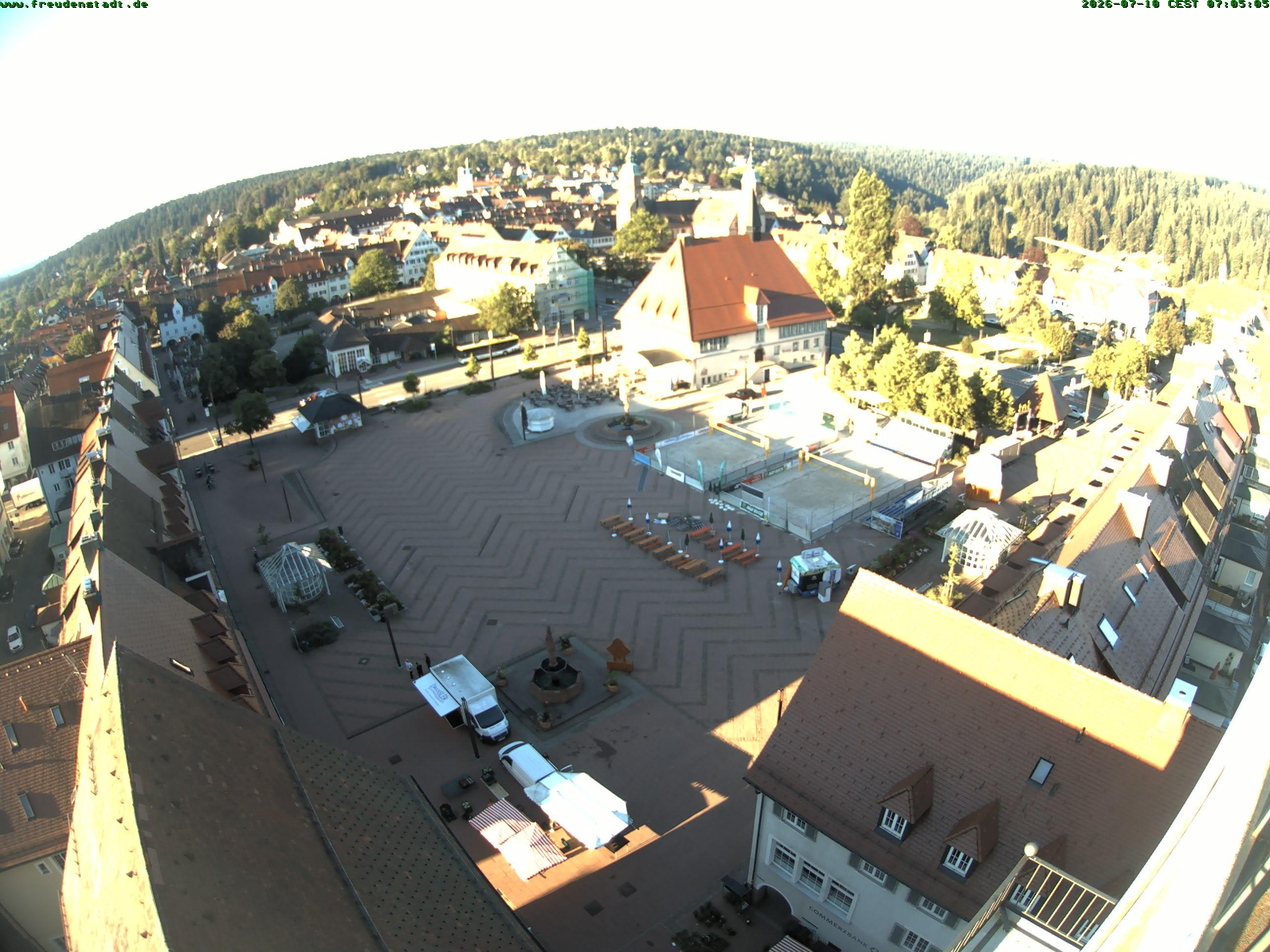 Archiv Foto Freudenstadt - Webcam Marktplatz