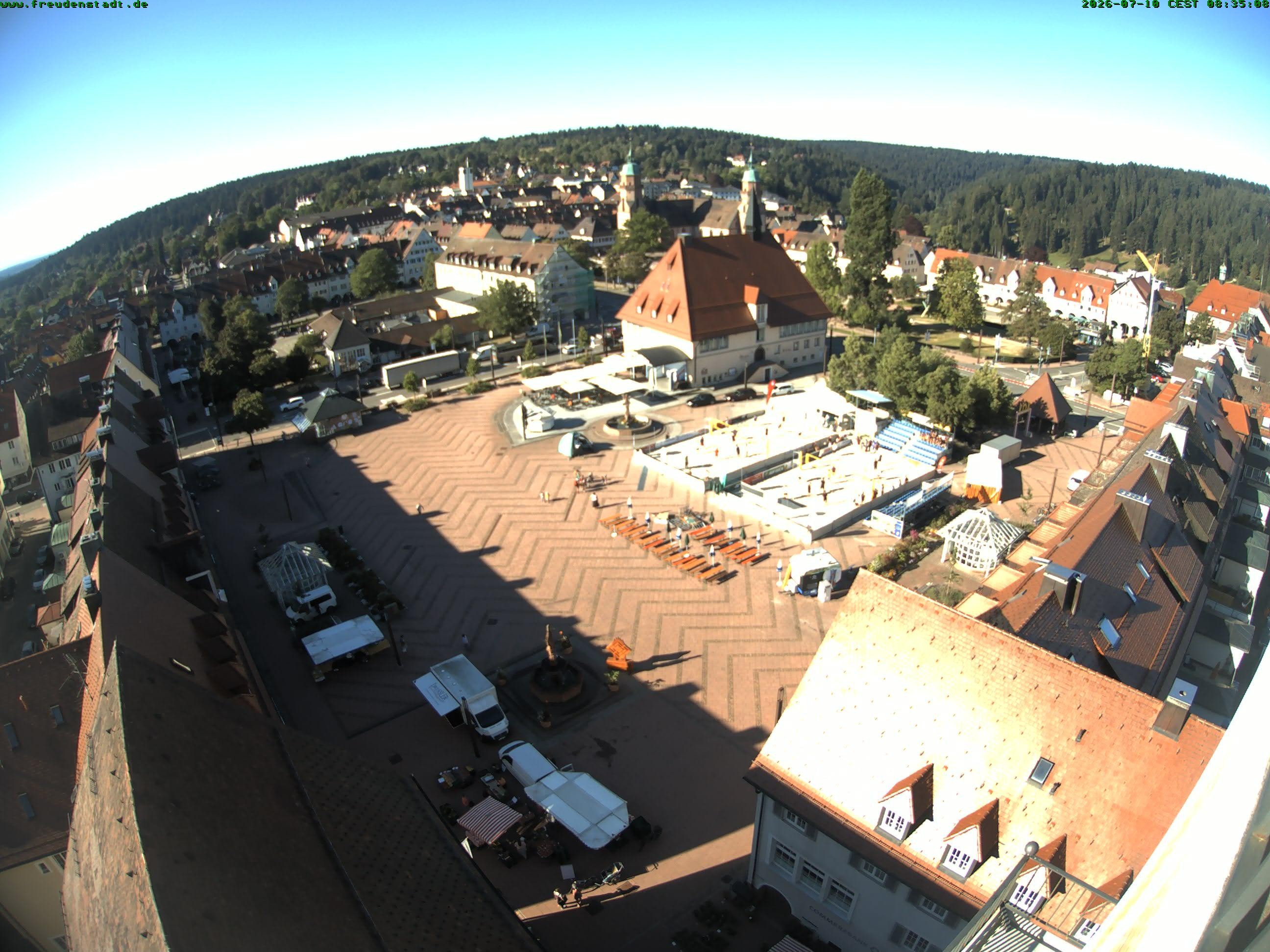 Archiv Foto Freudenstadt - Webcam Marktplatz