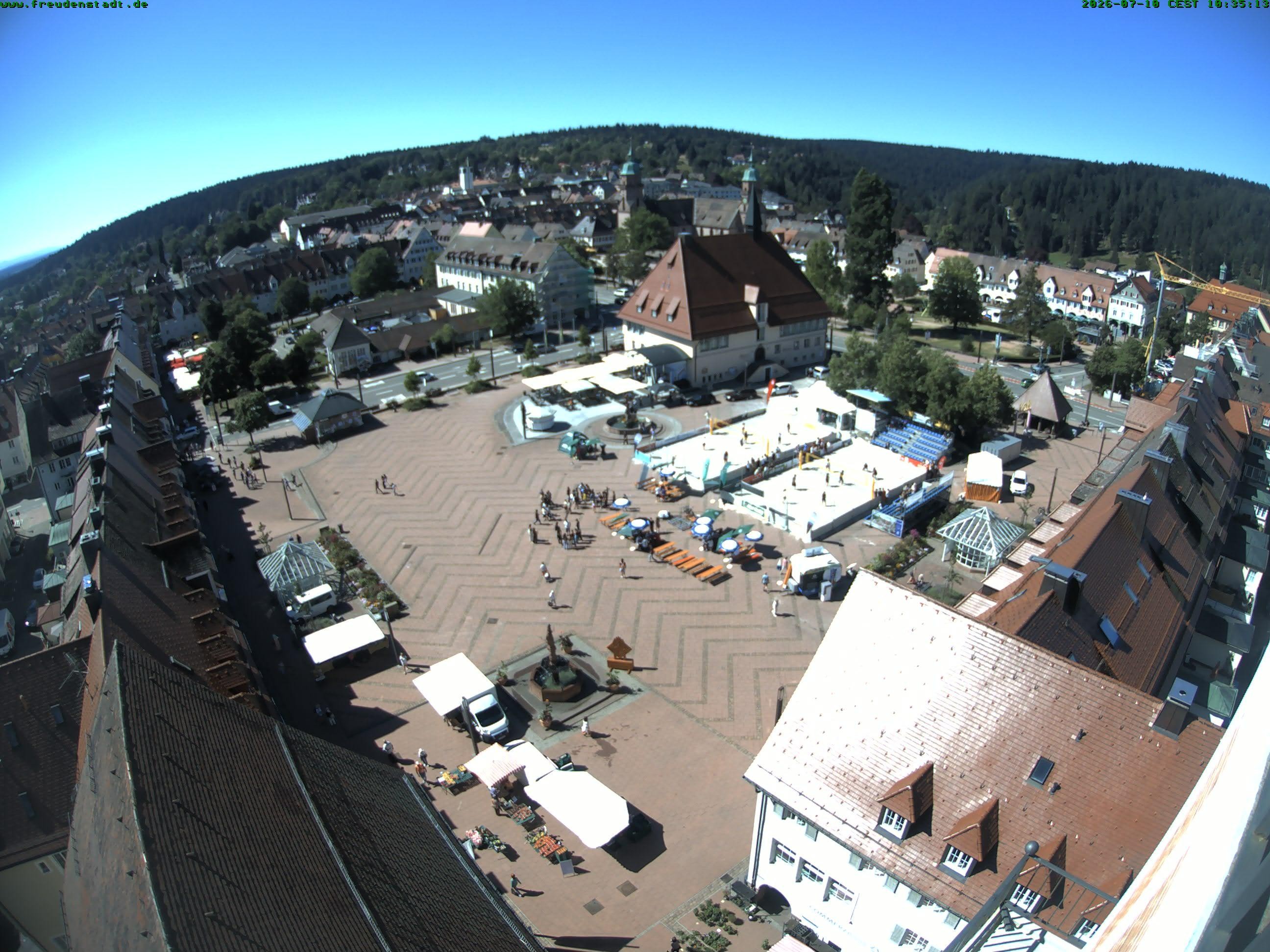 Archiv Foto Freudenstadt - Webcam Marktplatz