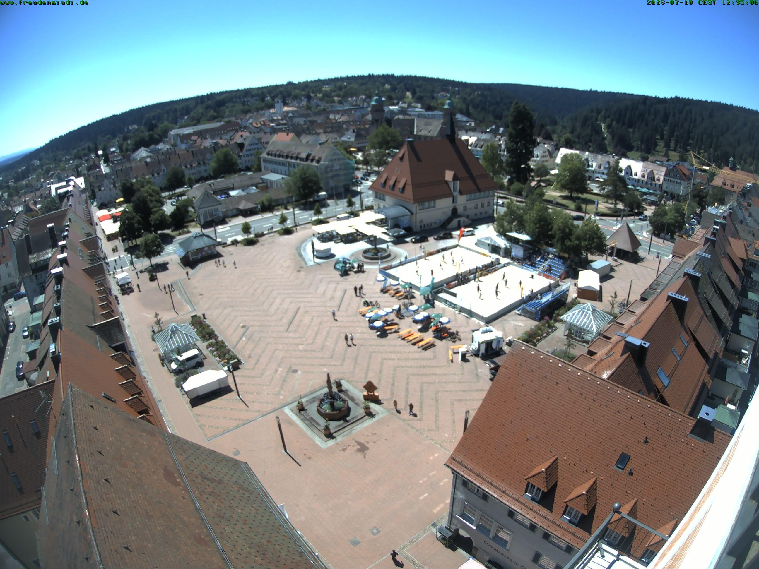 Archiv Foto Freudenstadt - Webcam Marktplatz