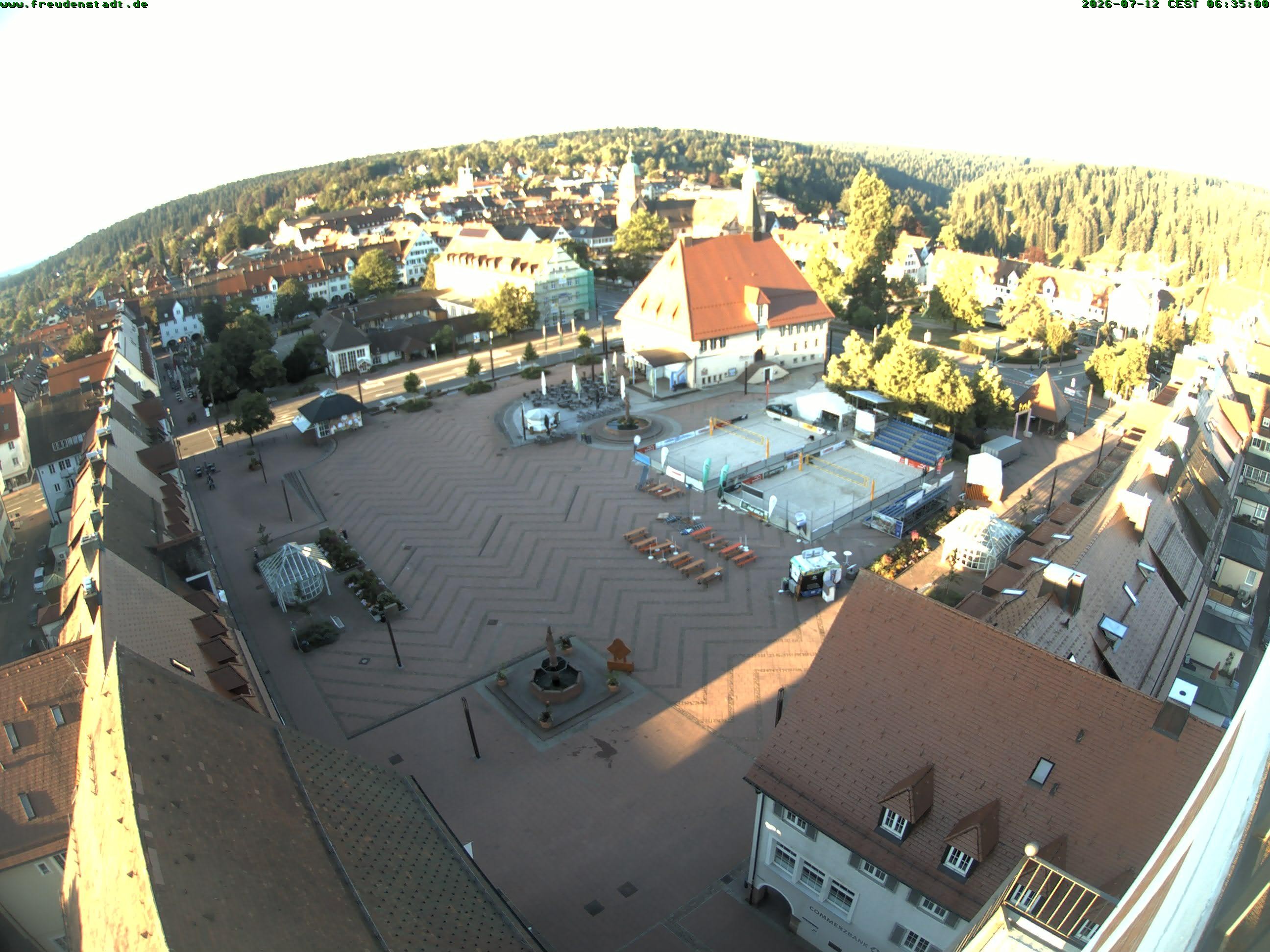 Archiv Foto Freudenstadt - Webcam Marktplatz