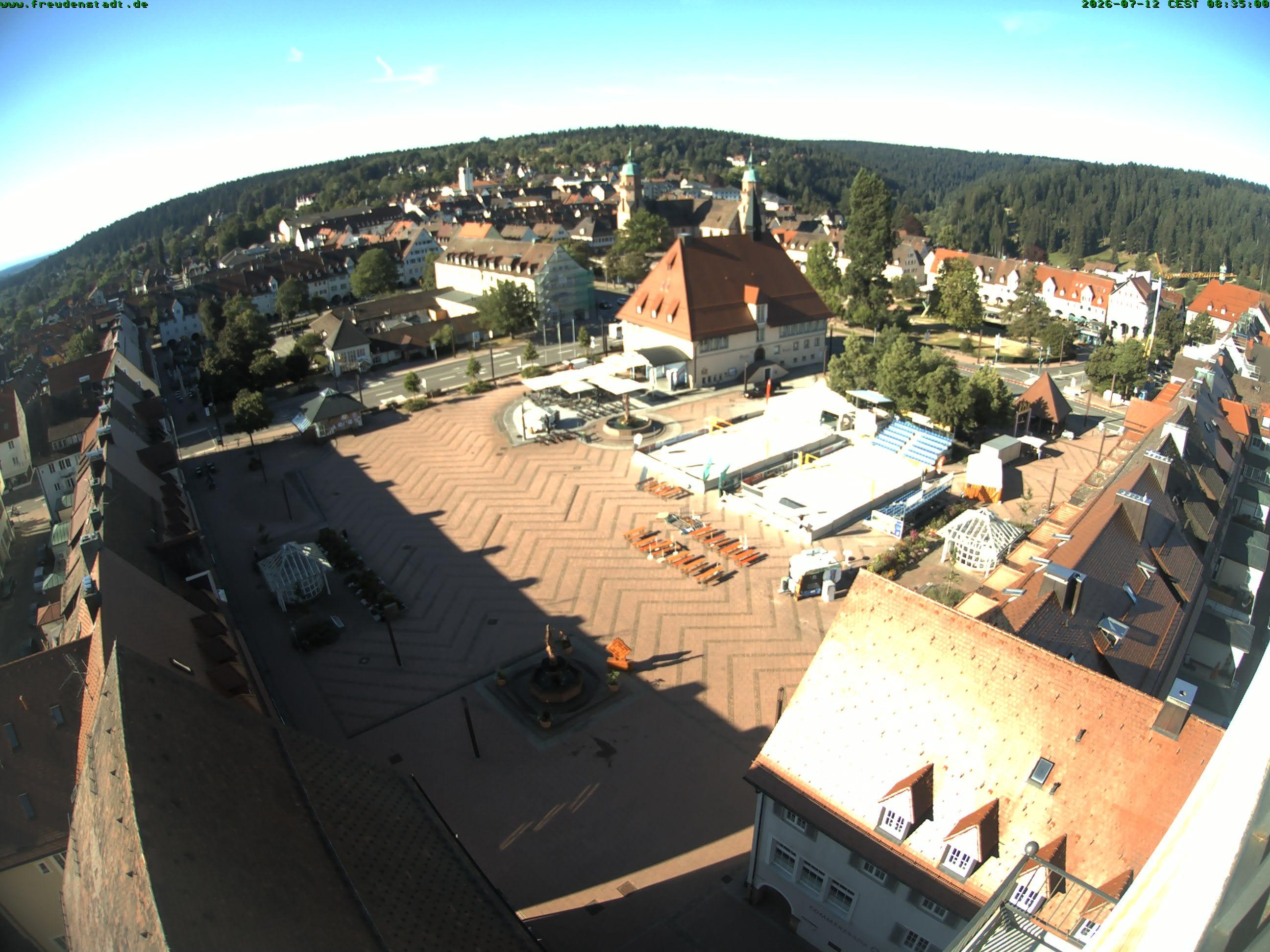 Archiv Foto Freudenstadt - Webcam Marktplatz