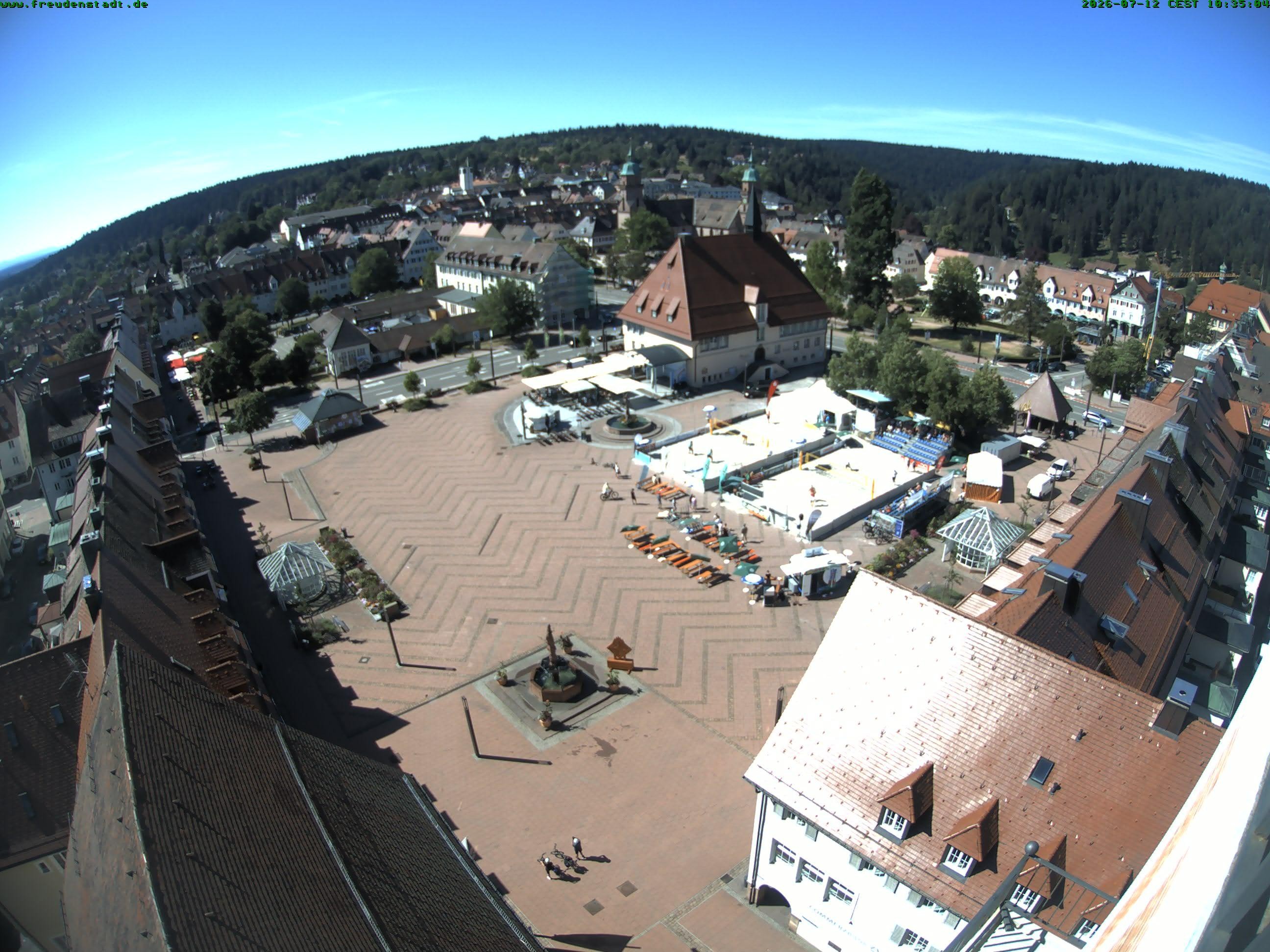 Archiv Foto Freudenstadt - Webcam Marktplatz