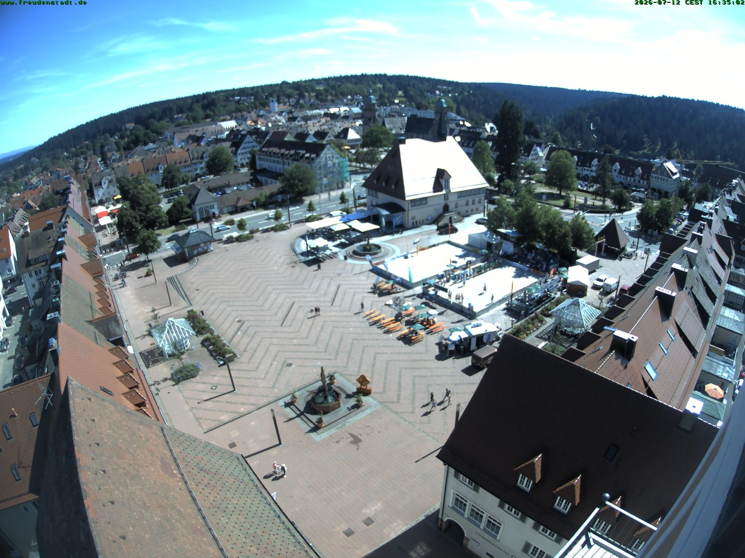 Archiv Foto Freudenstadt - Webcam Marktplatz