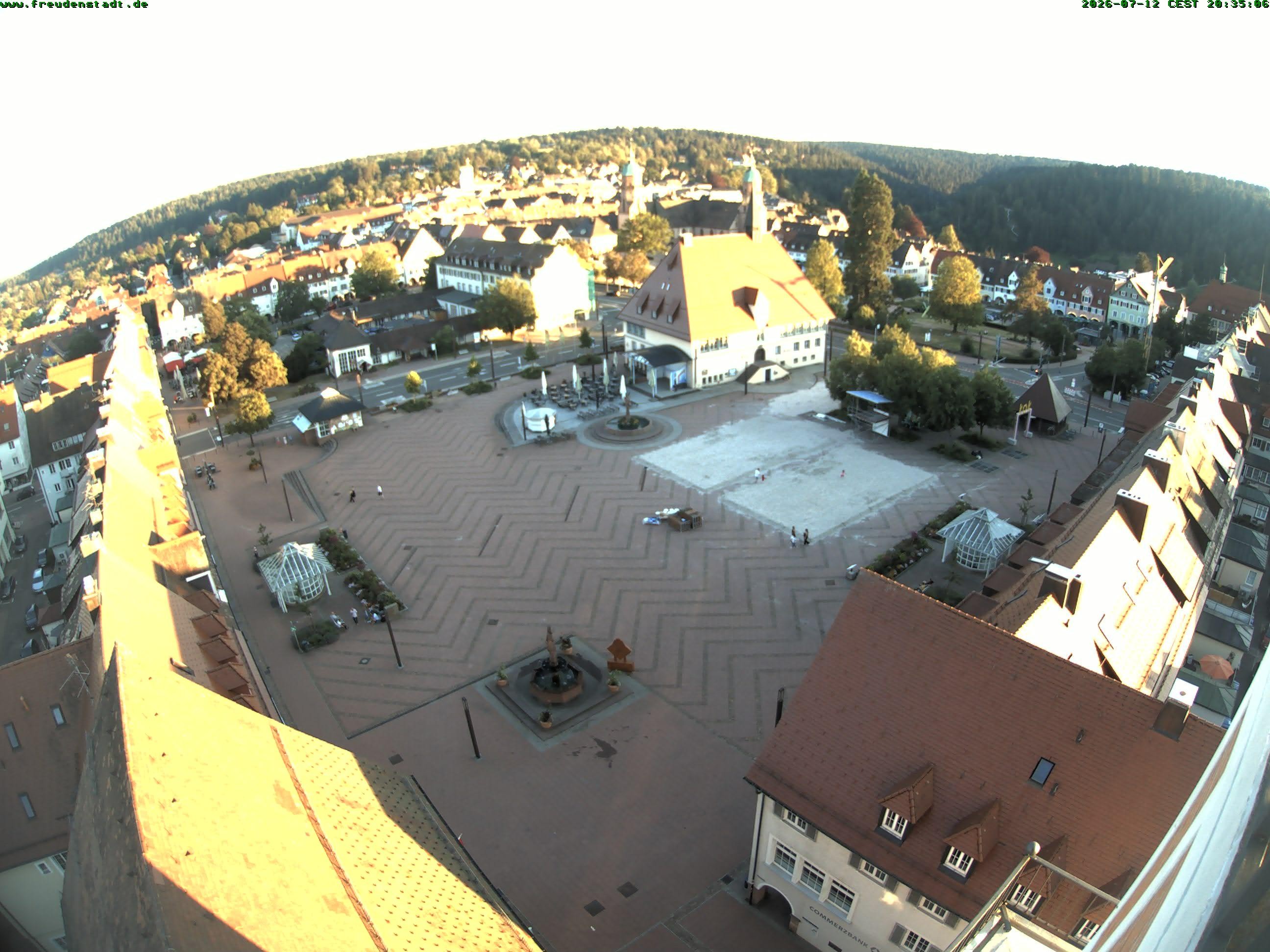 Archiv Foto Freudenstadt - Webcam Marktplatz
