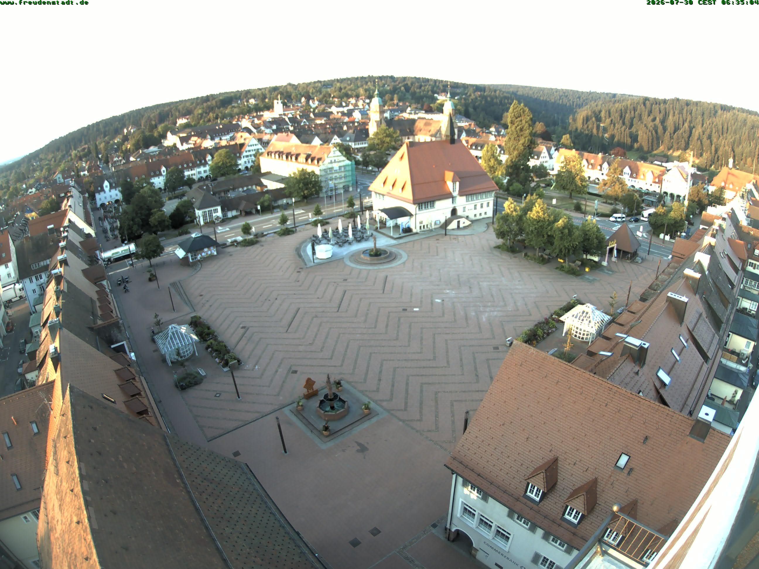 Archiv Foto Freudenstadt - Webcam Marktplatz