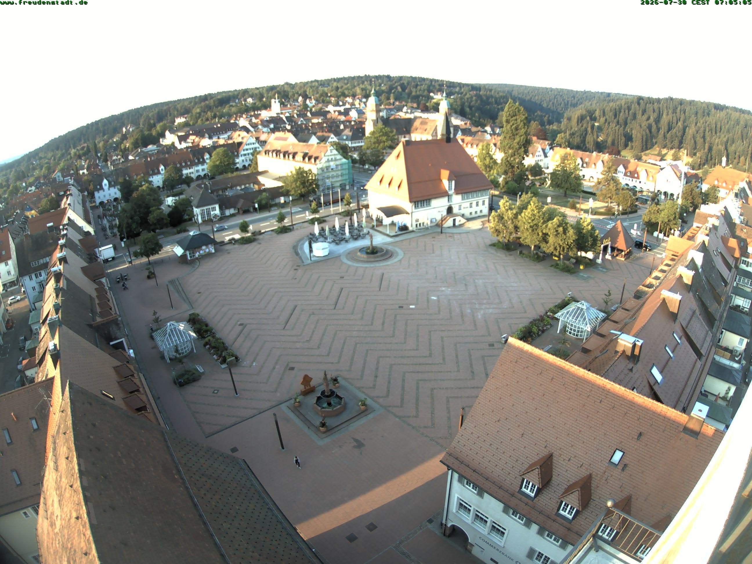 Archiv Foto Freudenstadt - Webcam Marktplatz