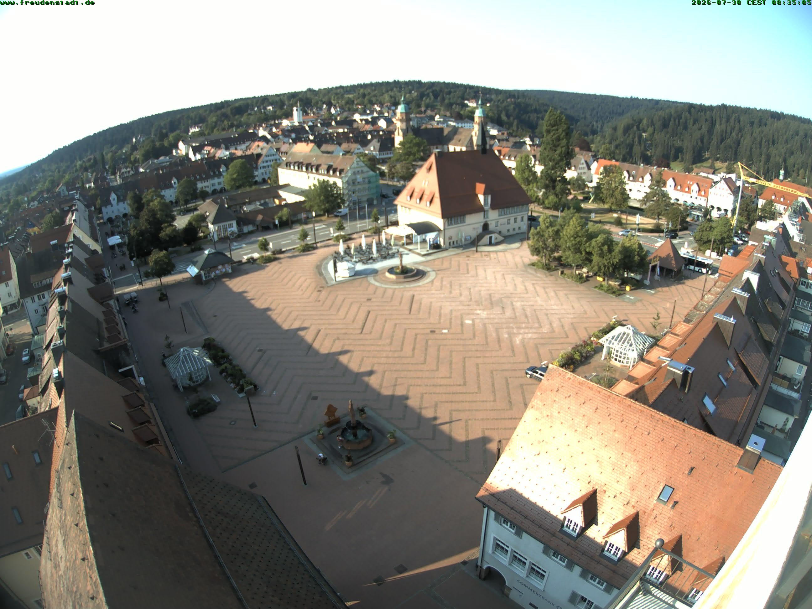 Archiv Foto Freudenstadt - Webcam Marktplatz