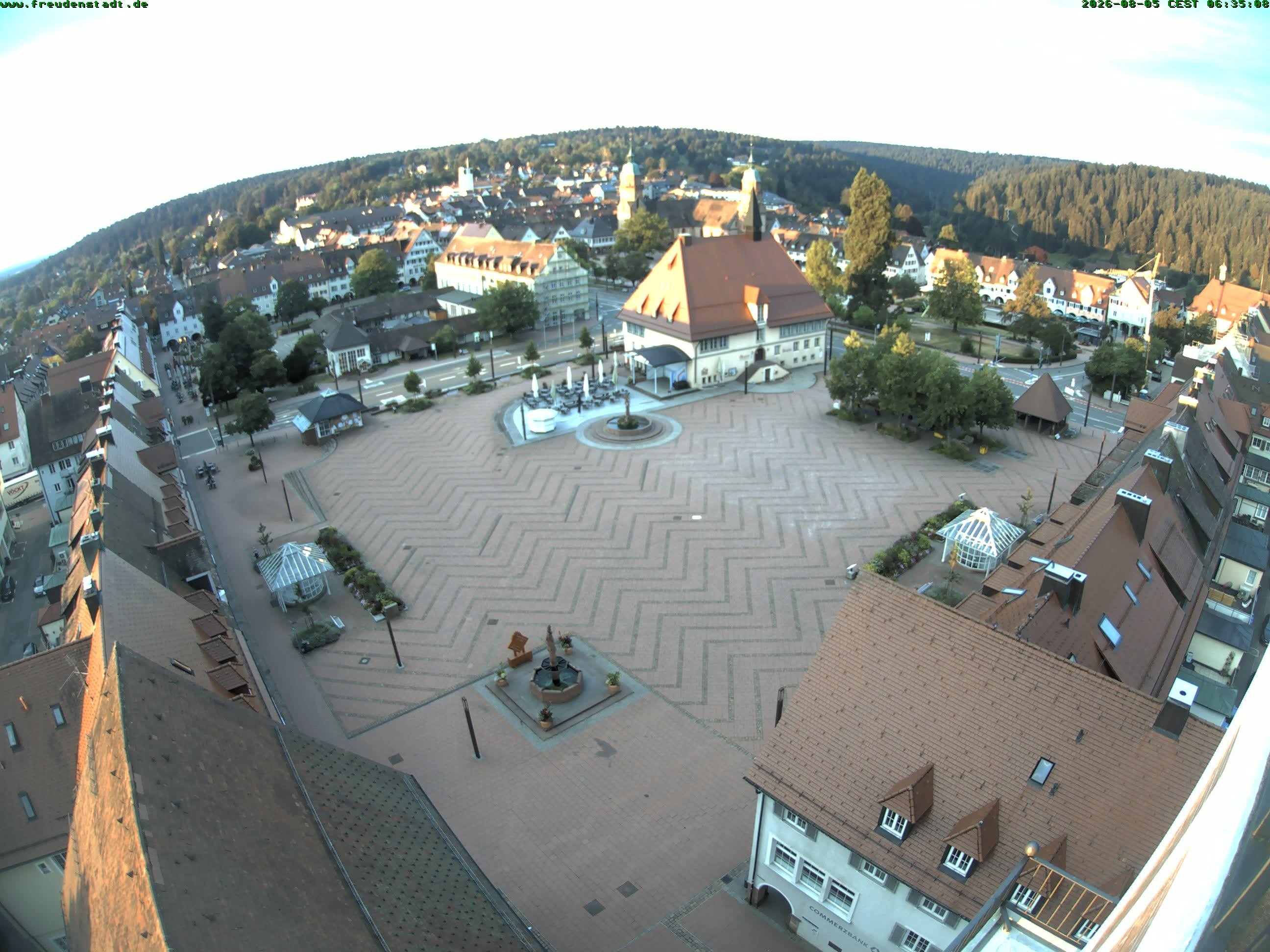Archiv Foto Freudenstadt - Webcam Marktplatz