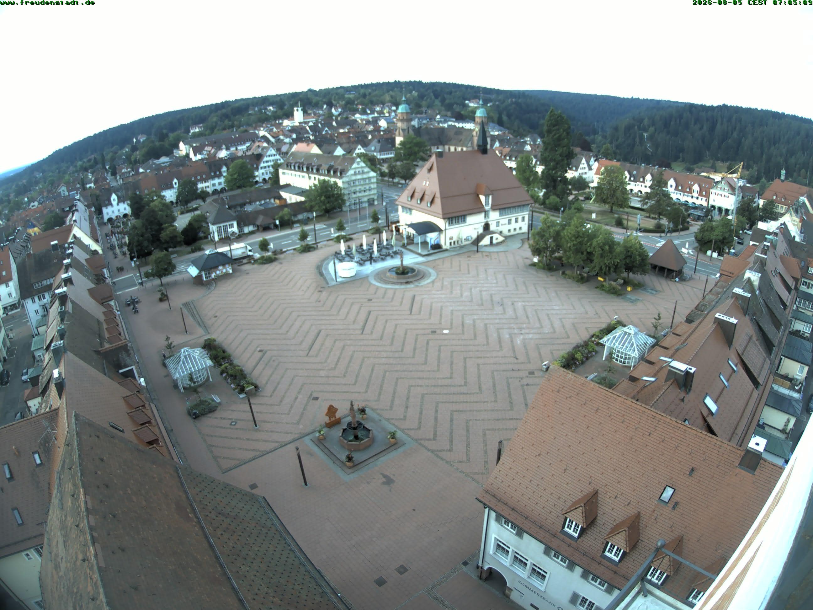 Archiv Foto Freudenstadt - Webcam Marktplatz