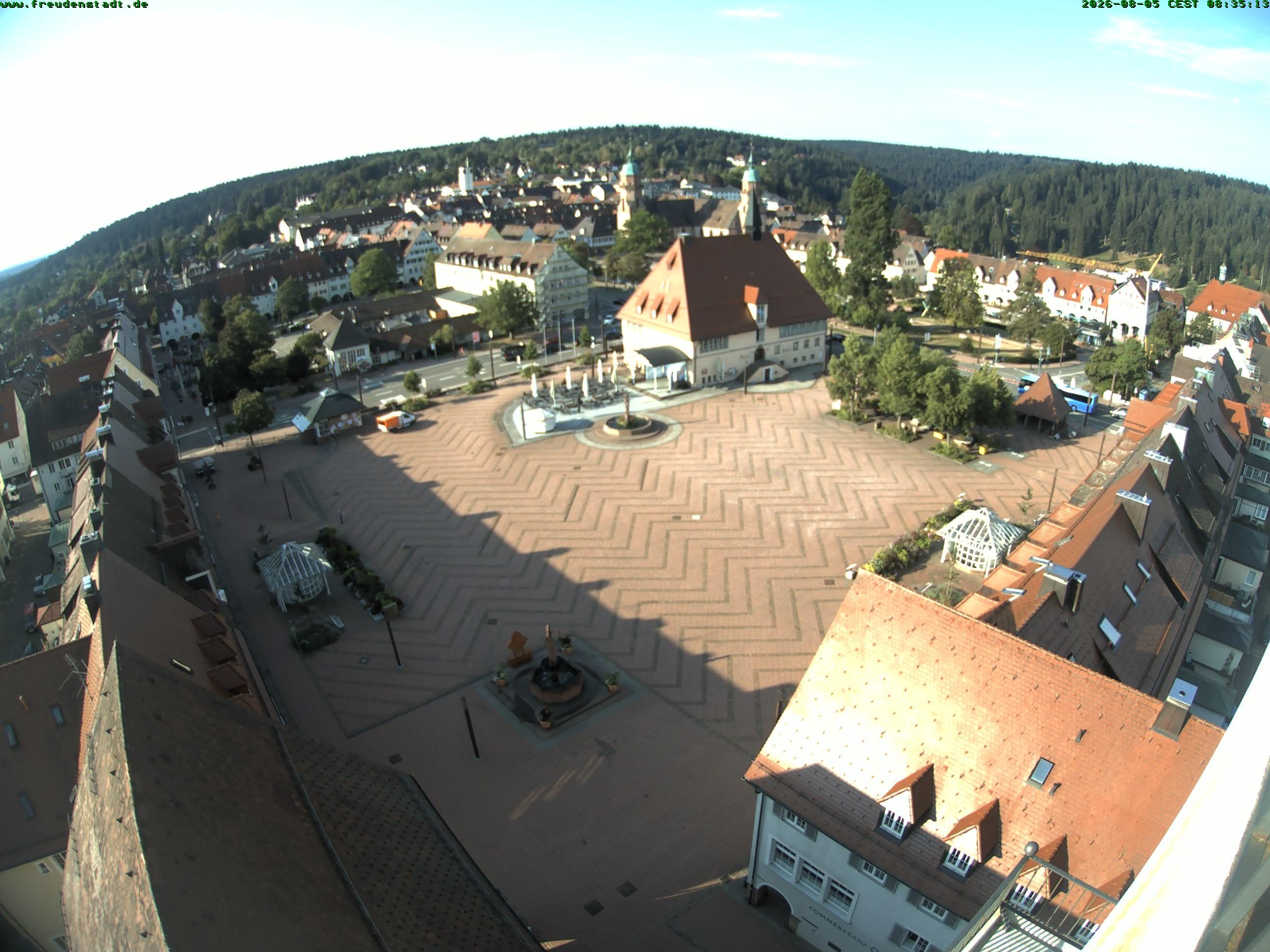 Archiv Foto Freudenstadt - Webcam Marktplatz