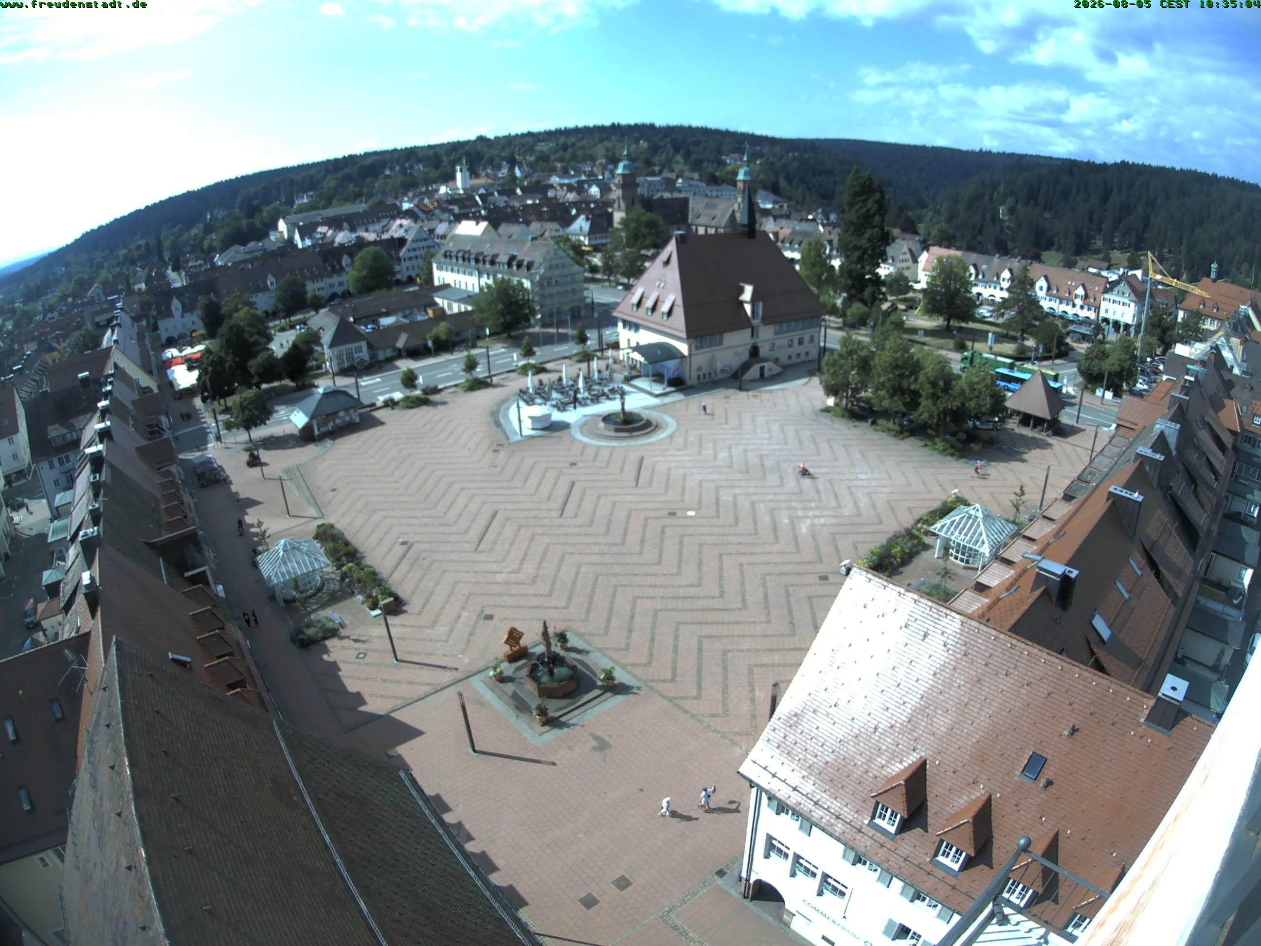 Archiv Foto Freudenstadt - Webcam Marktplatz