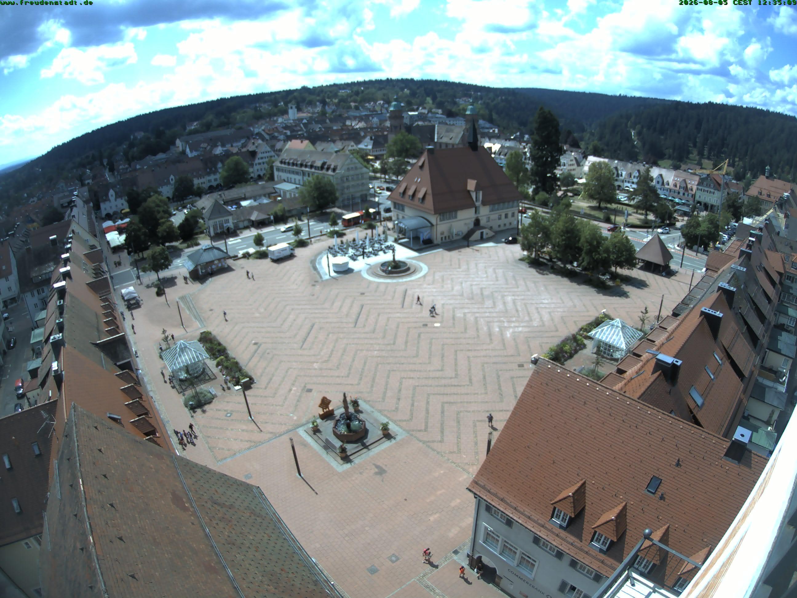 Archiv Foto Freudenstadt - Webcam Marktplatz