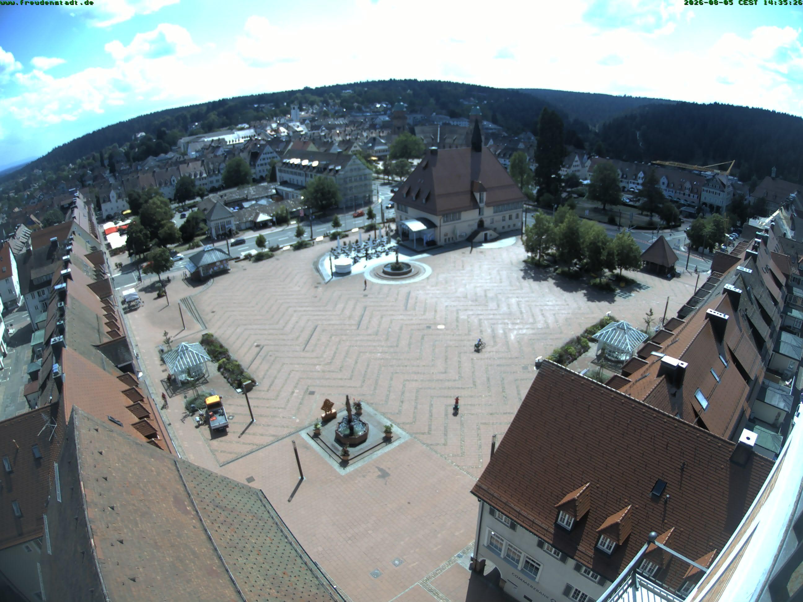Archiv Foto Freudenstadt - Webcam Marktplatz