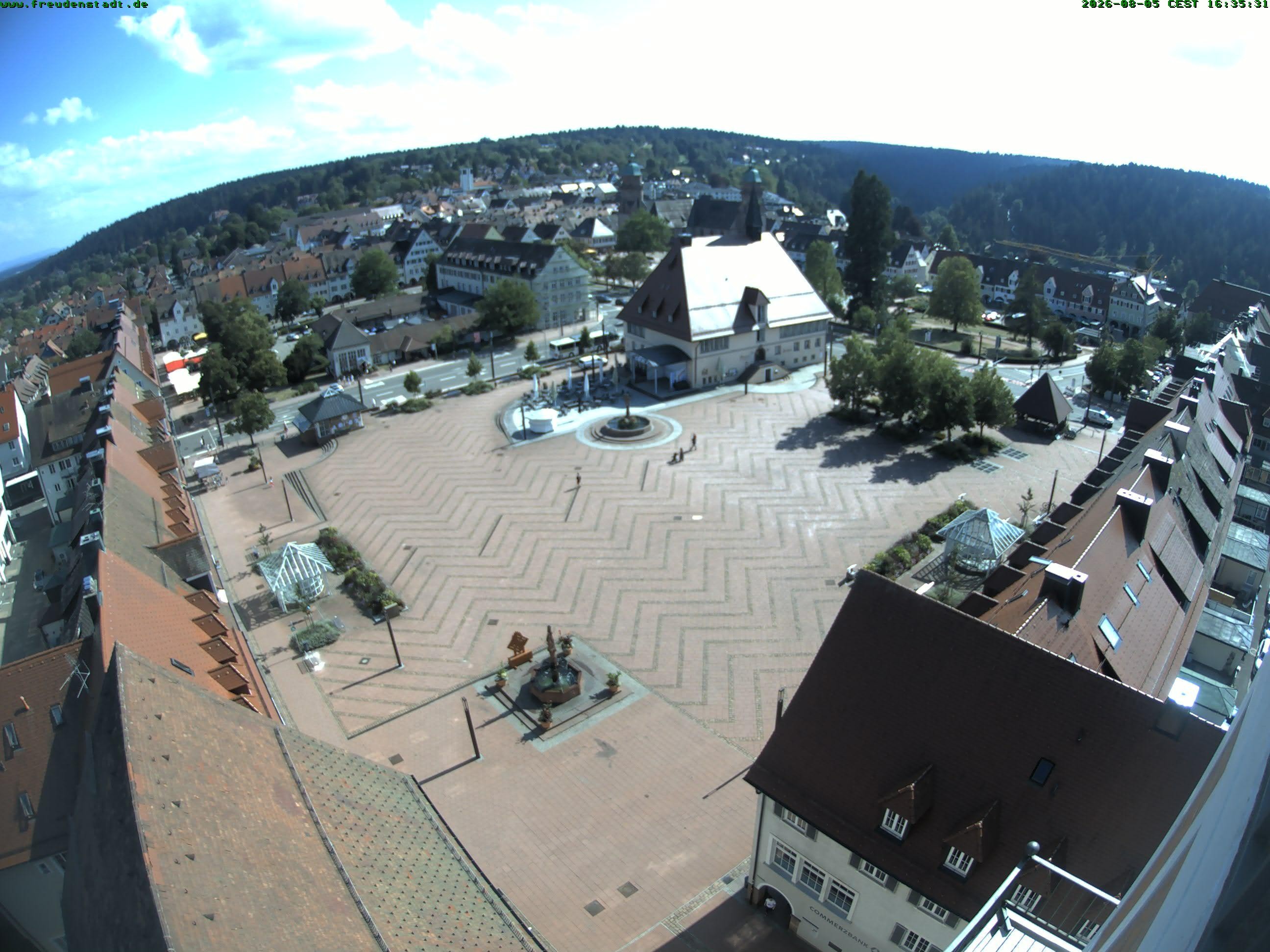 Archiv Foto Freudenstadt - Webcam Marktplatz