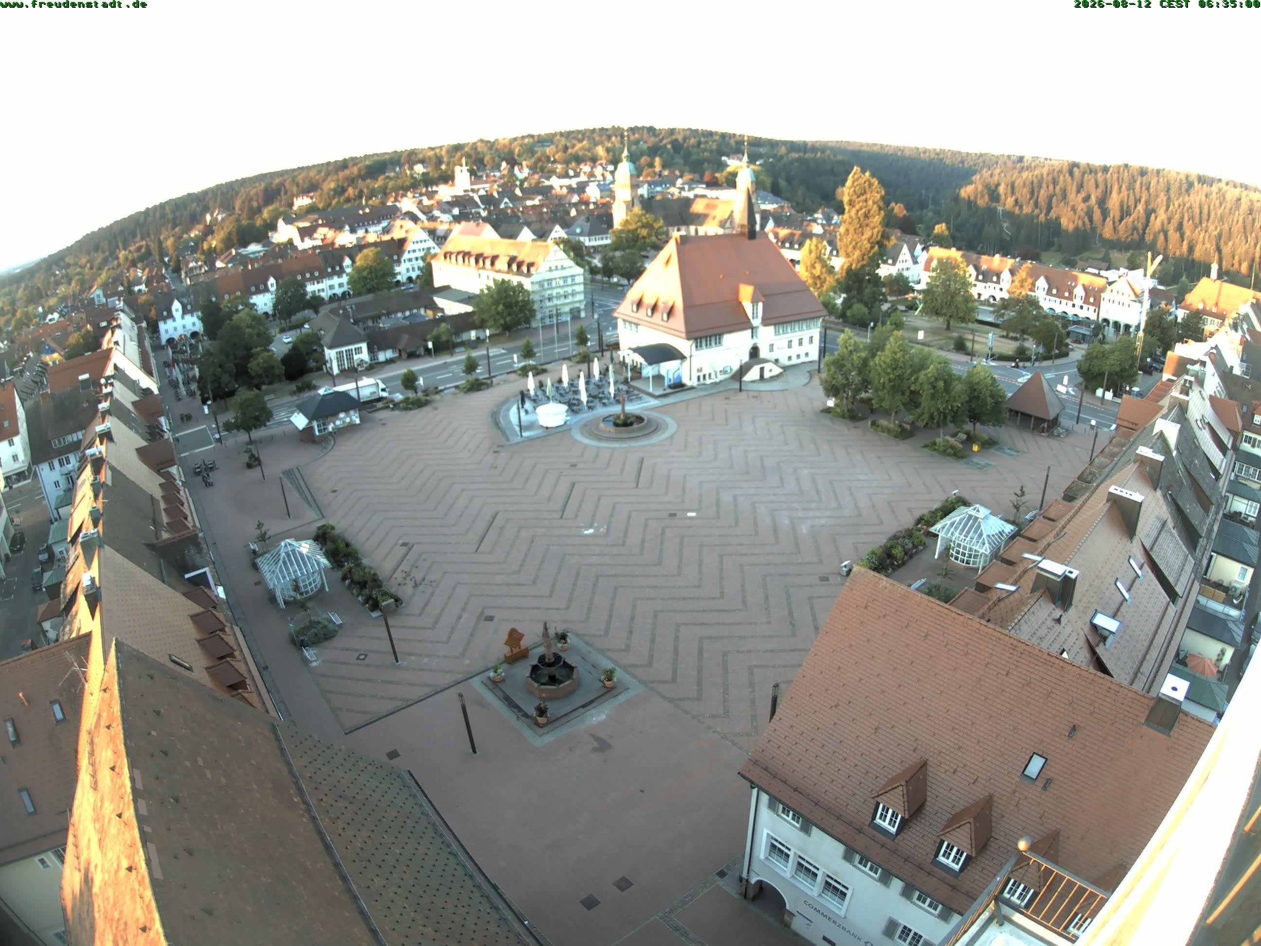 Archiv Foto Freudenstadt - Webcam Marktplatz