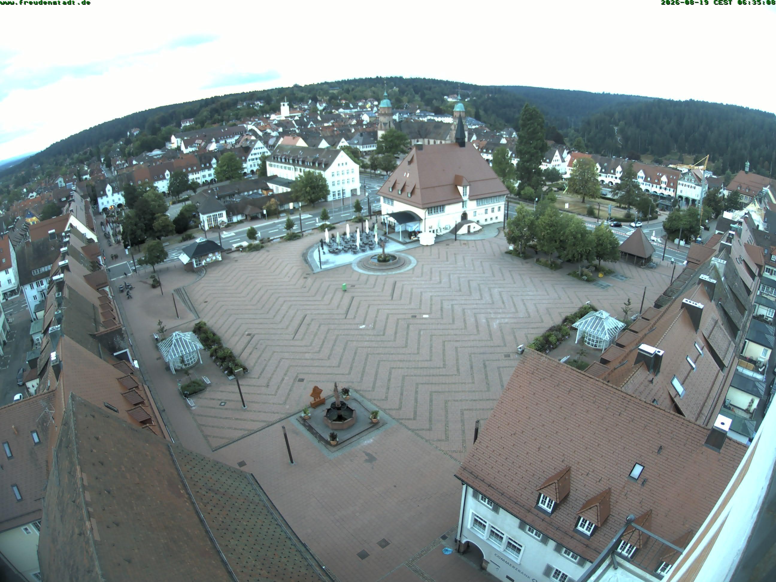 Archiv Foto Freudenstadt - Webcam Marktplatz