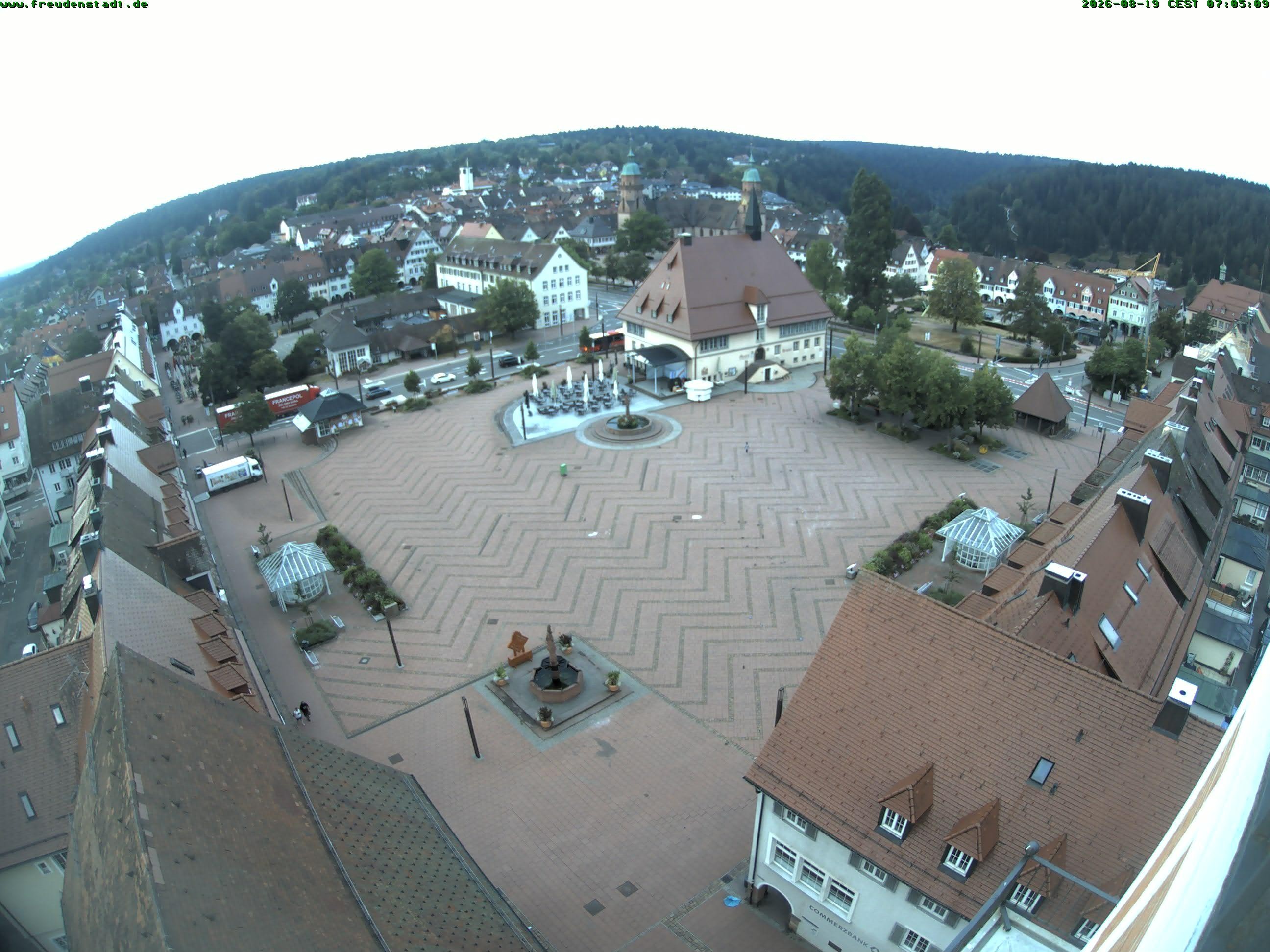 Archiv Foto Freudenstadt - Webcam Marktplatz