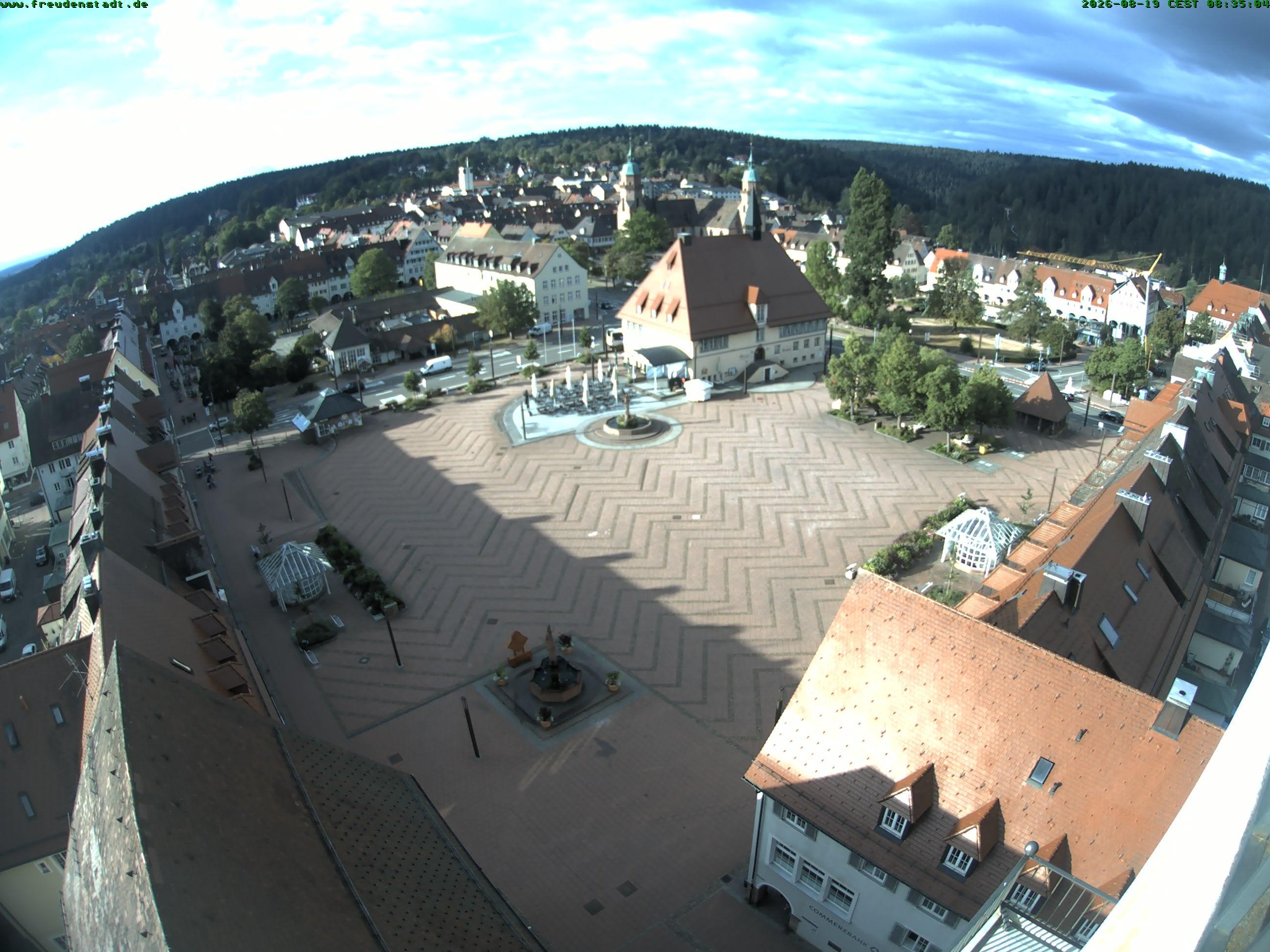 Archiv Foto Freudenstadt - Webcam Marktplatz