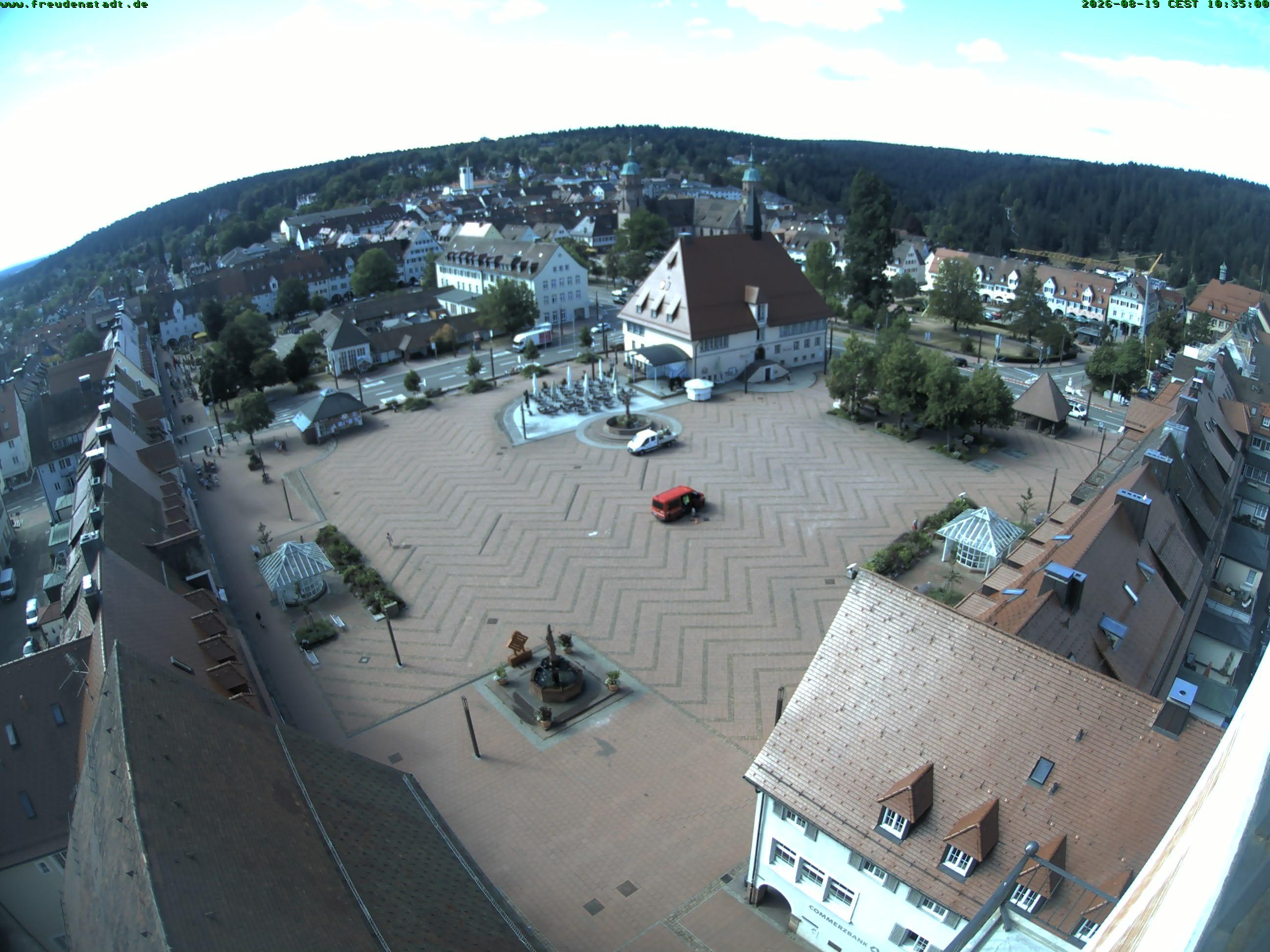 Archiv Foto Freudenstadt - Webcam Marktplatz