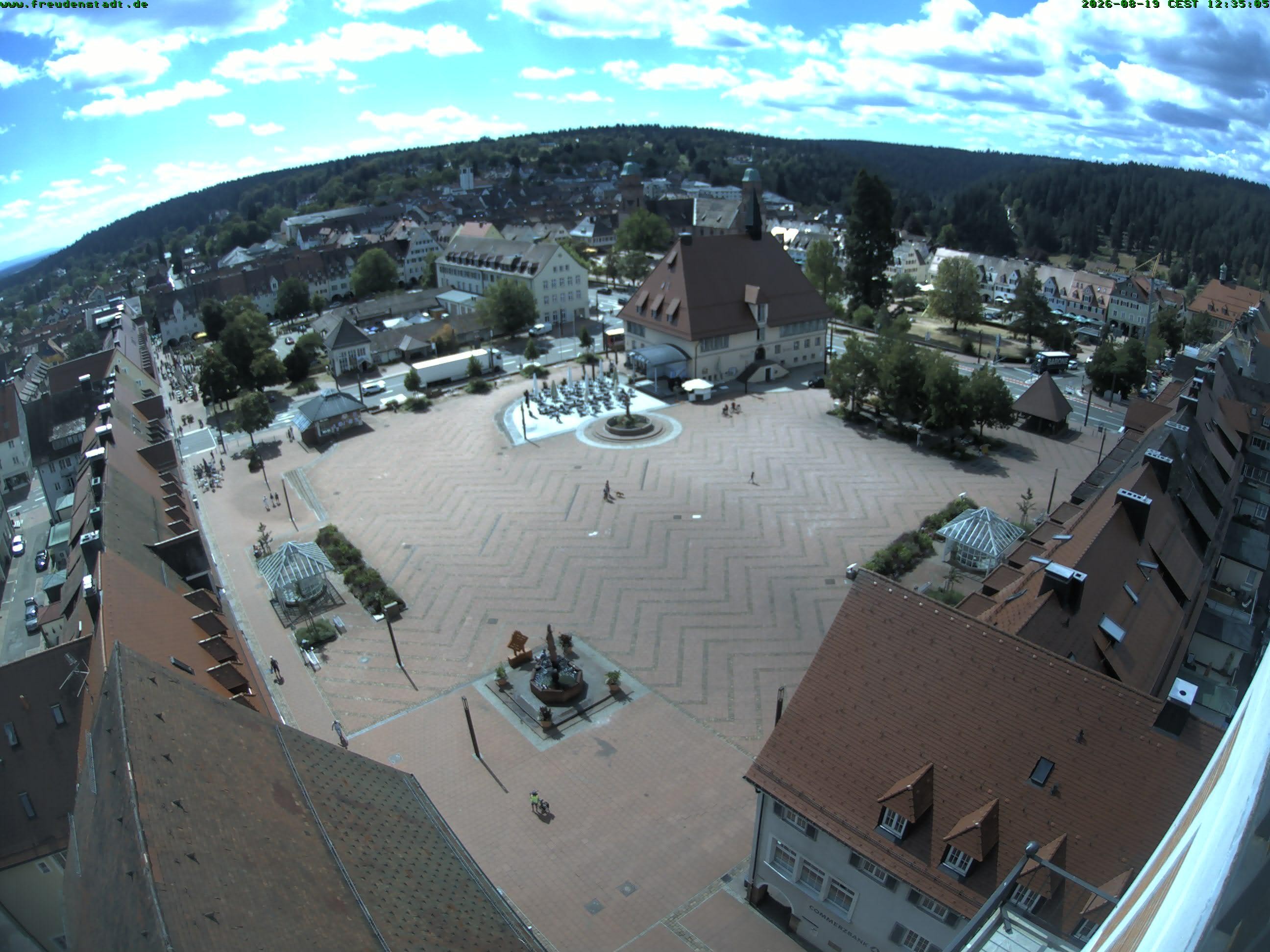 Archiv Foto Freudenstadt - Webcam Marktplatz