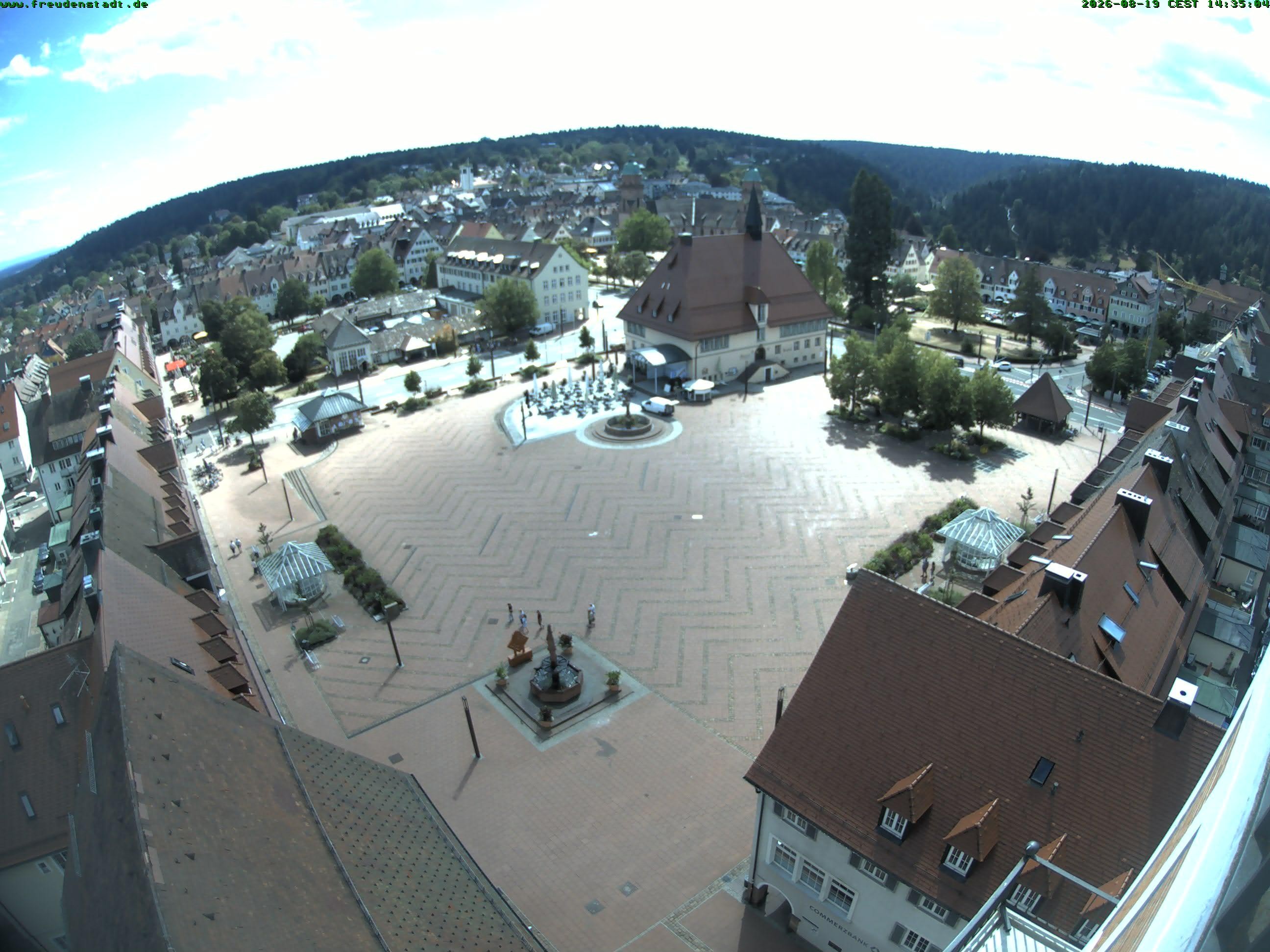 Archiv Foto Freudenstadt - Webcam Marktplatz