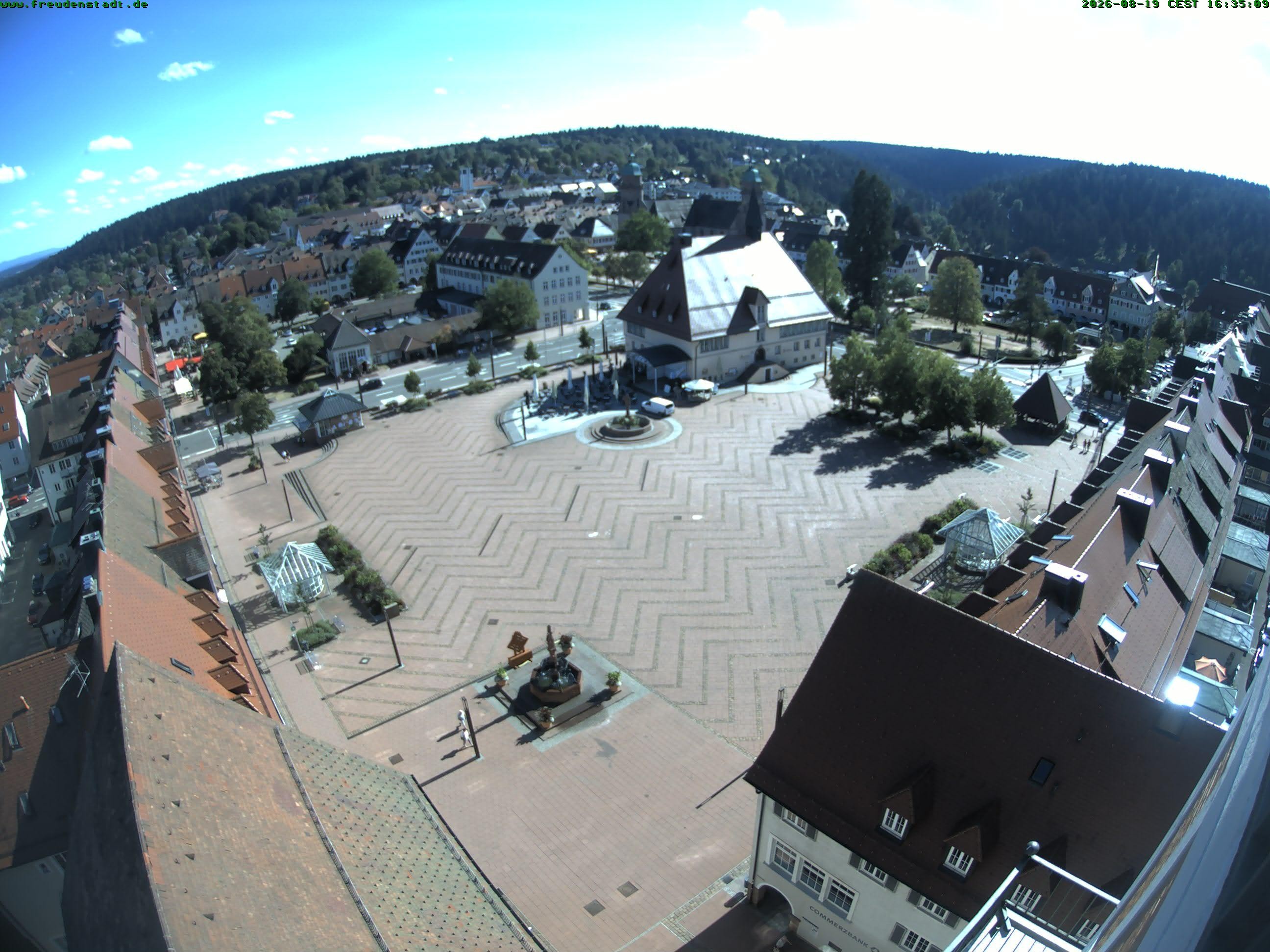 Archiv Foto Freudenstadt - Webcam Marktplatz
