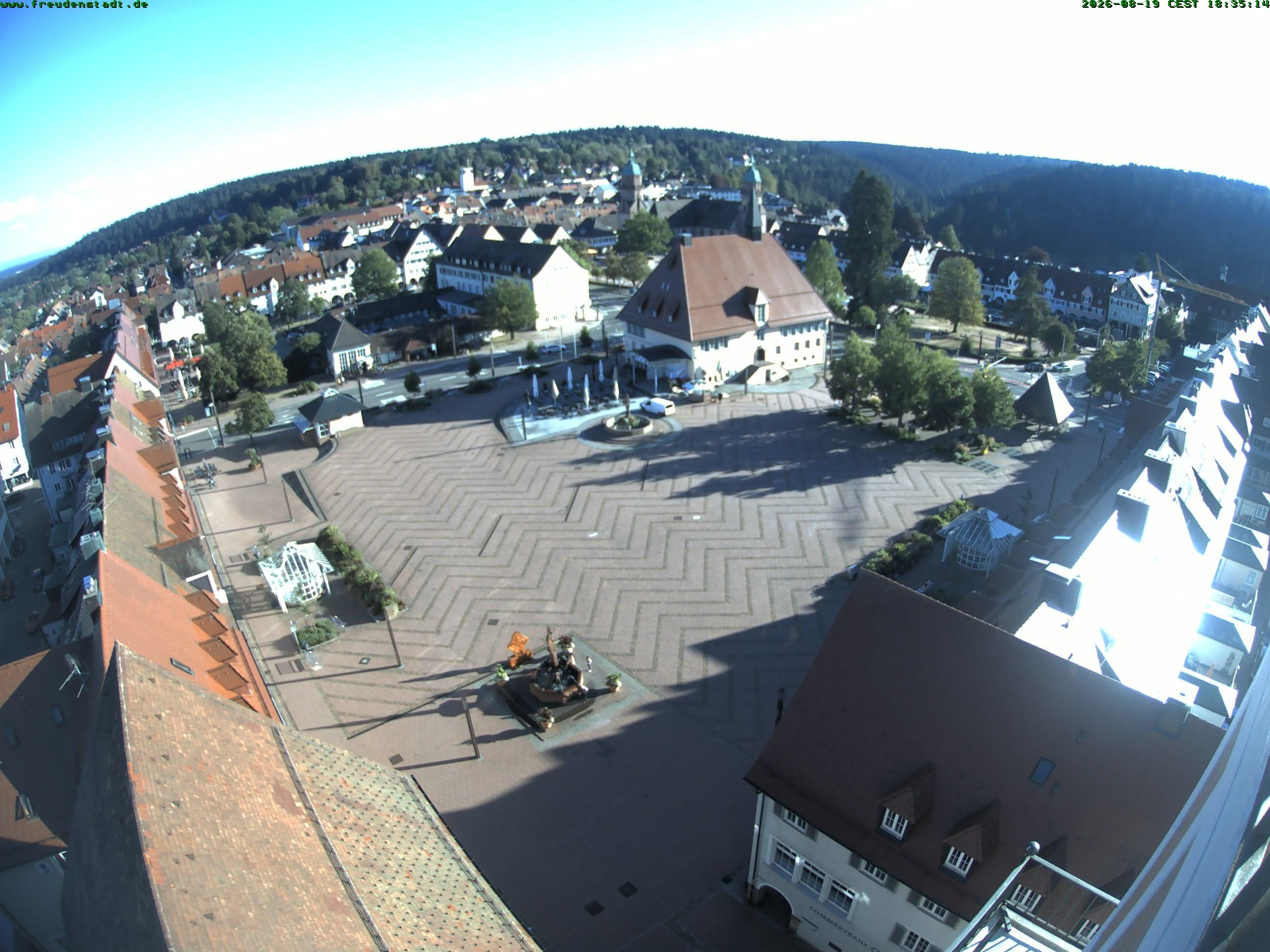 Archiv Foto Freudenstadt - Webcam Marktplatz
