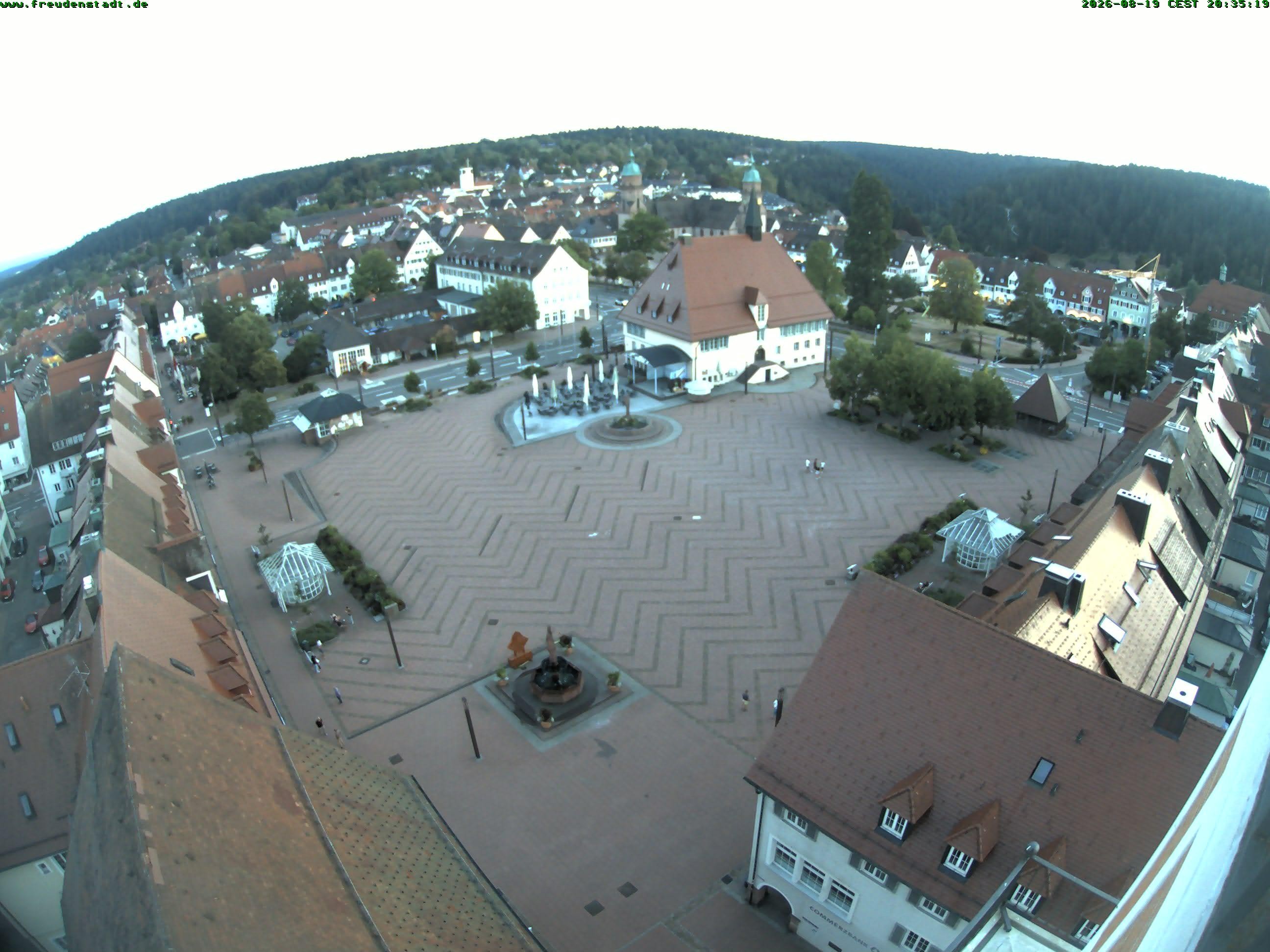 Archiv Foto Freudenstadt - Webcam Marktplatz